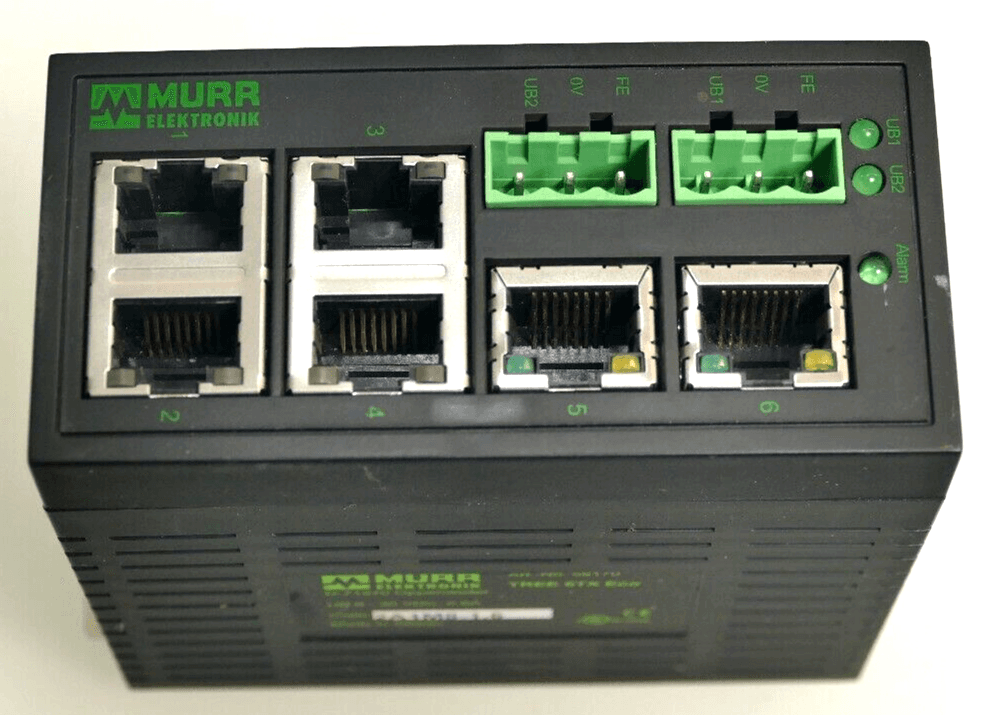 Produktfoto 1 von MURR Elektronik 58170 Tree 6TX Eco Unmanaged Switch 6 Ports