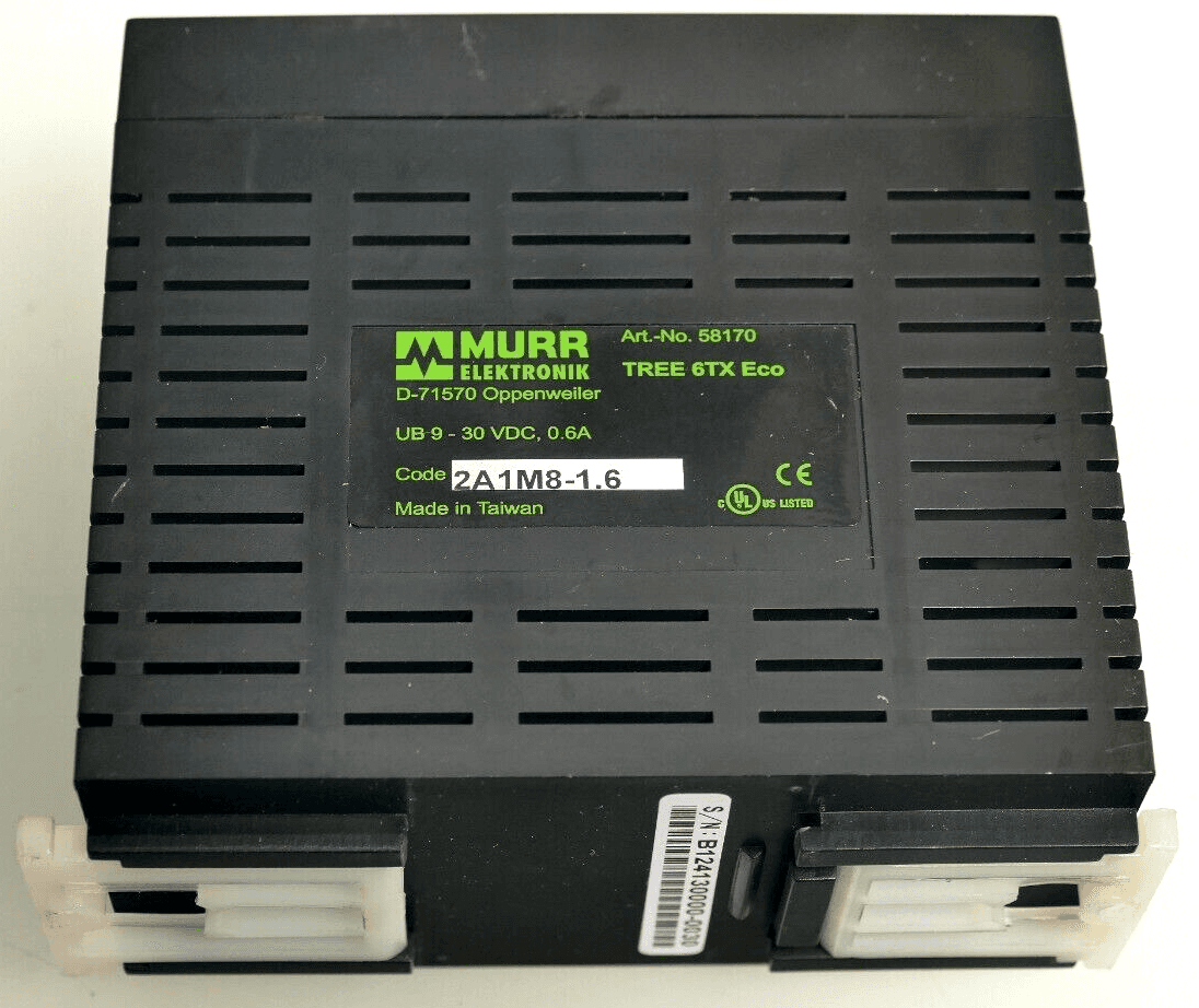 Produktfoto 2 von MURR Elektronik 58170 Tree 6TX Eco Unmanaged Switch 6 Ports