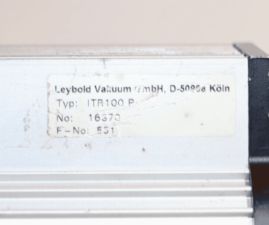 Produktfoto 5 von Leybold ITR100 Profibus Ionisations Vakuummeter ITR100P  V1.21