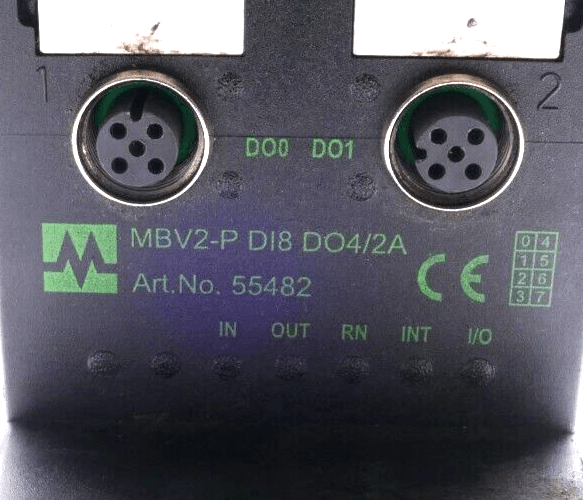 Produktfoto 2 von Murr MBV2-P DI18 DO4/2A Kompaktmodul 55482