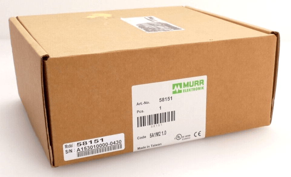 Produktfoto 1 von Murr Elektronik 58151 TREE 4TX Metall Unmanaged Switch 4 Ports