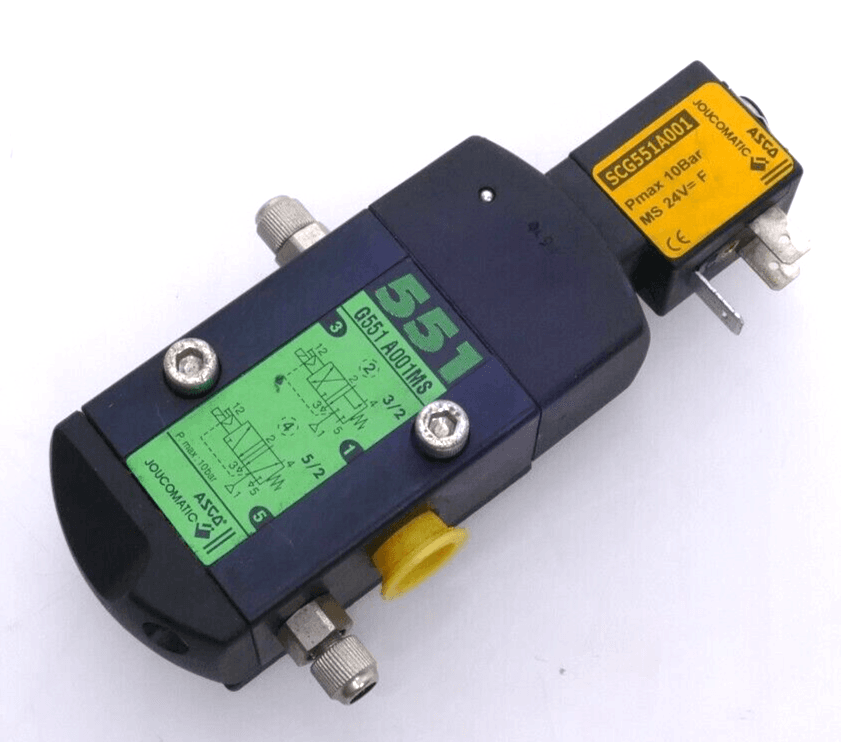 Emerson ASCO Joucomatic 551 Pneumatik-Magnetventil G551 A001MS | SCG551A001