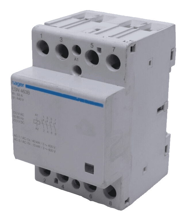 Hager ESN 463B Installationsschütz 63A 440V