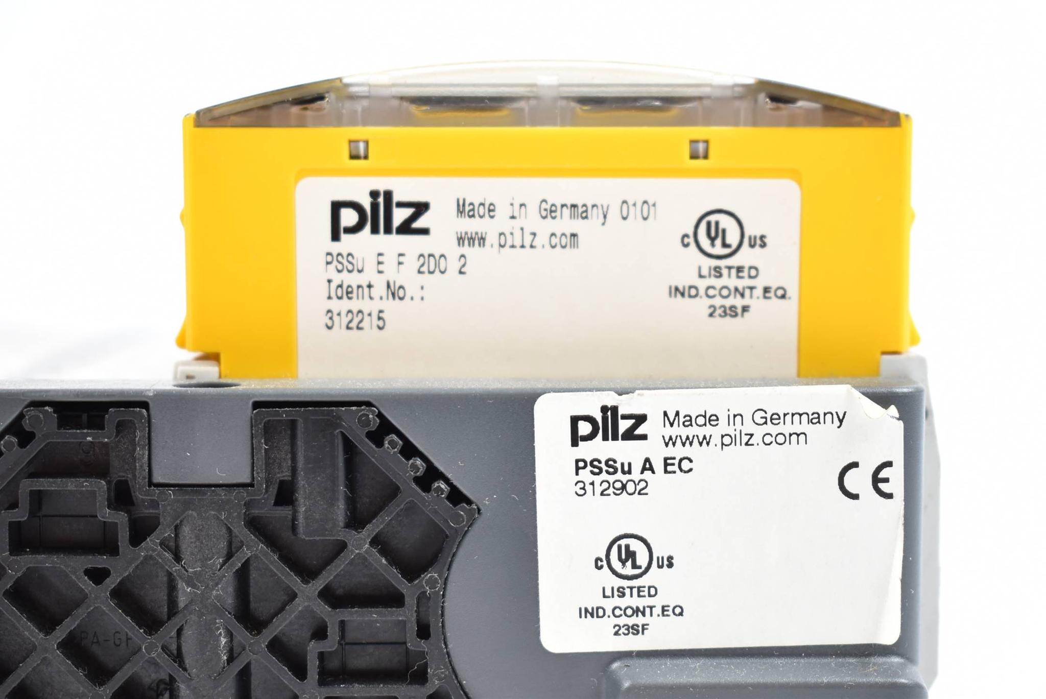 Produktfoto 2 von Pilz Profisafe Modul Konfiguriert PSSu E S 4DO 0.5-D + PSSu E F 4DI ( 312215 )