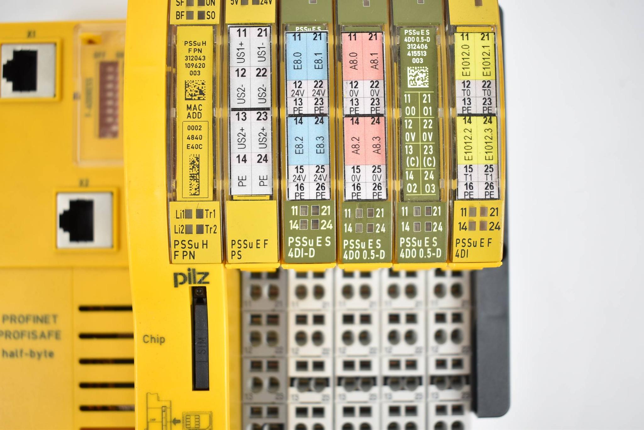 Pilz Profisafe Modul Set Konfiguriert PSSu H F PN + PSSu E F PS ( 312200 )