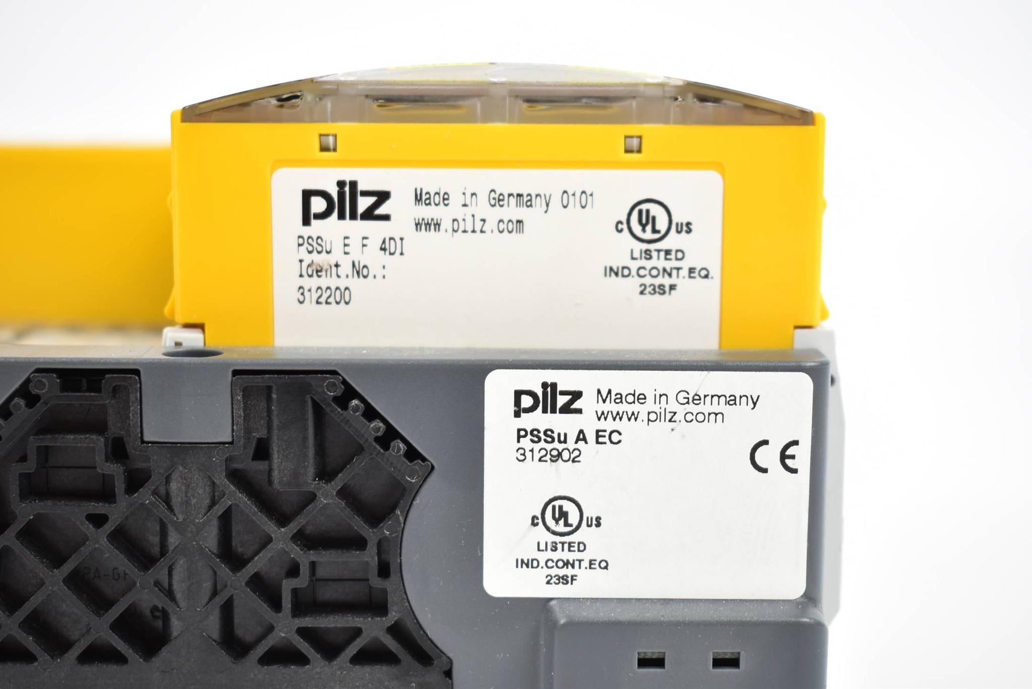 Produktfoto 2 von Pilz Profisafe Modul Set Konfiguriert PSSu H F PN + PSSu E F PS ( 312200 )