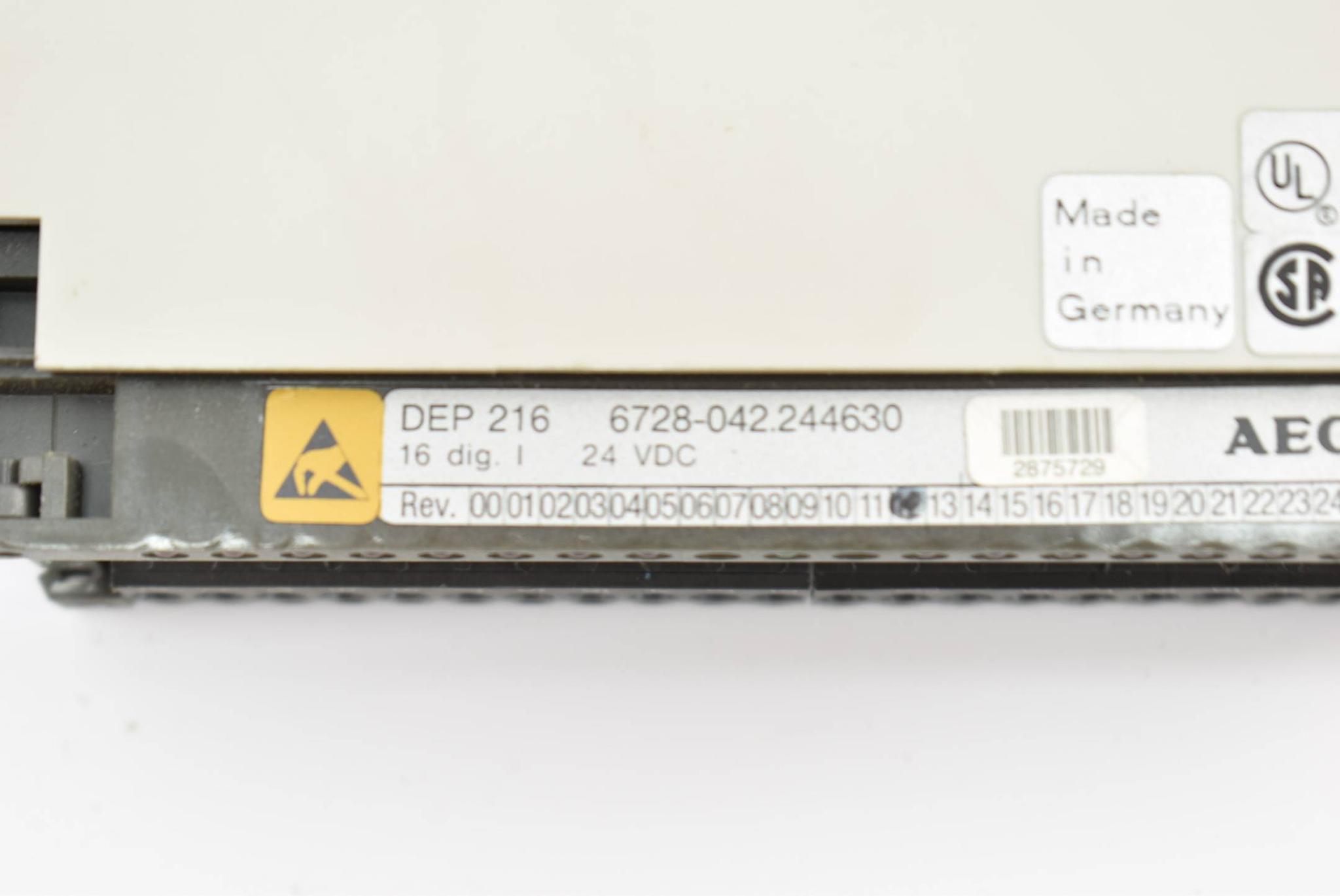 Produktfoto 2 von AEG Modicon DEP 216 6728-042.244630