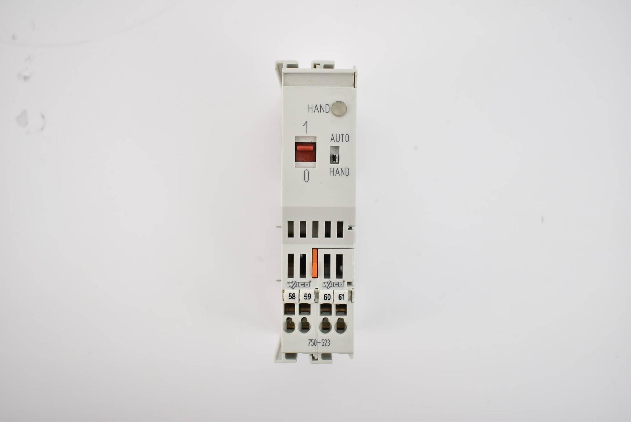 Produktfoto 1 von Wago I/O Systeme 1-Kanal-Relaisausgang AC250V 16A Potentialfrei 750-523