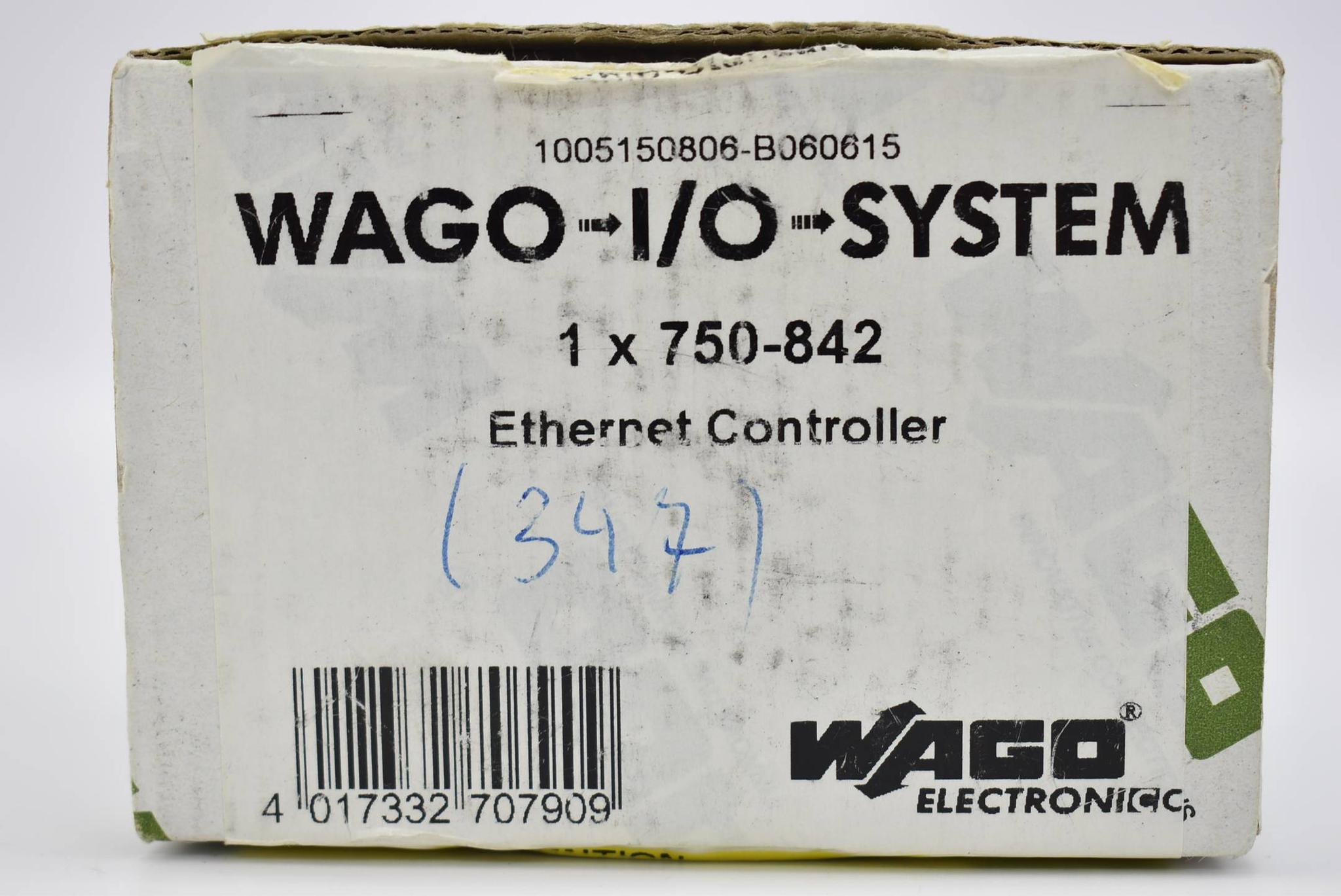 Produktfoto 1 von Wago I/O Systeme Controller Ethernet 1. Generation 750-842