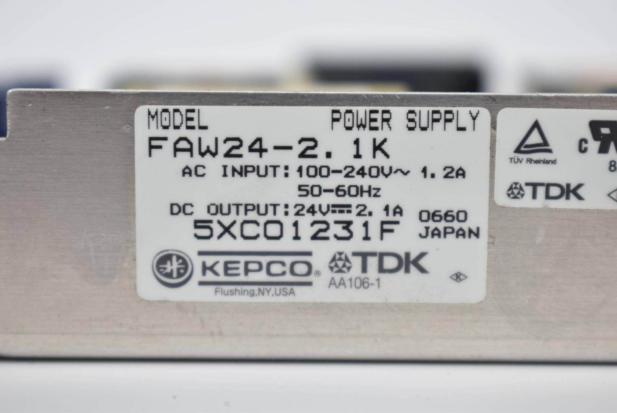 Produktfoto 2 von TDK Power Supply 100-240 V 1,2 A 50-60 Hz FAW24-2.1K