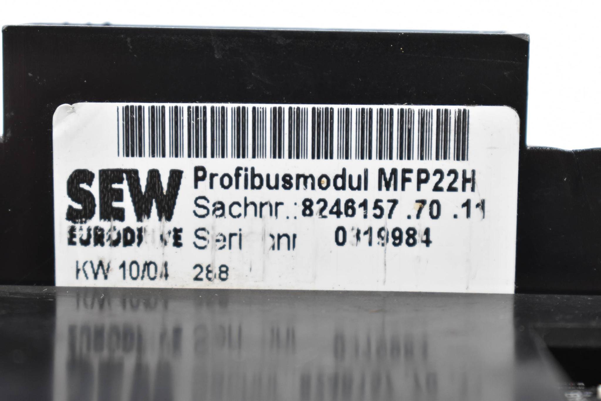 Produktfoto 2 von SEW eurodrive Profilbusmodul MFP22H ( 8246157.70.11 )