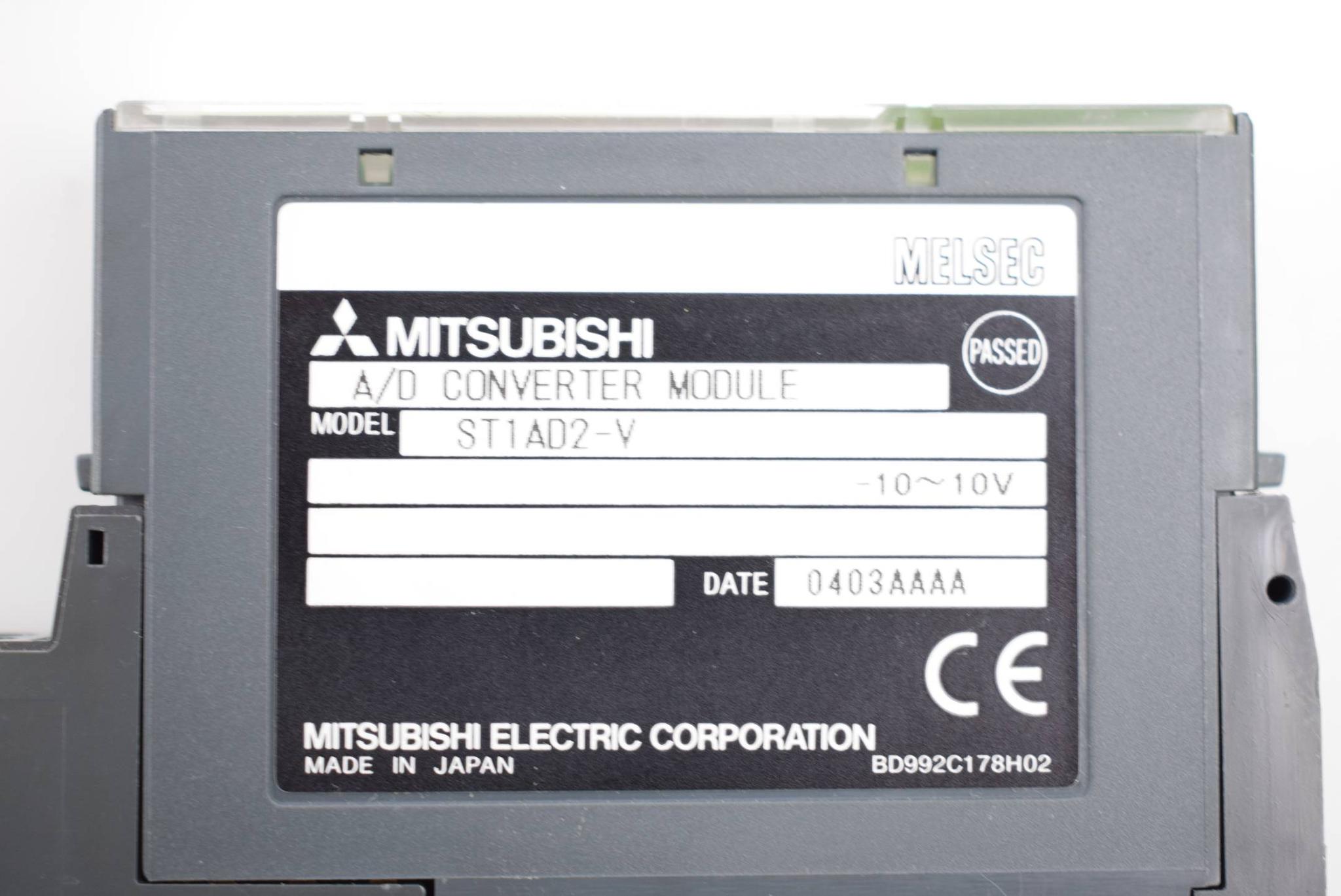 Produktfoto 2 von Mitsubishi Melsec A/D Wandler ST1AD2-V inkl. WI184940/ 040506