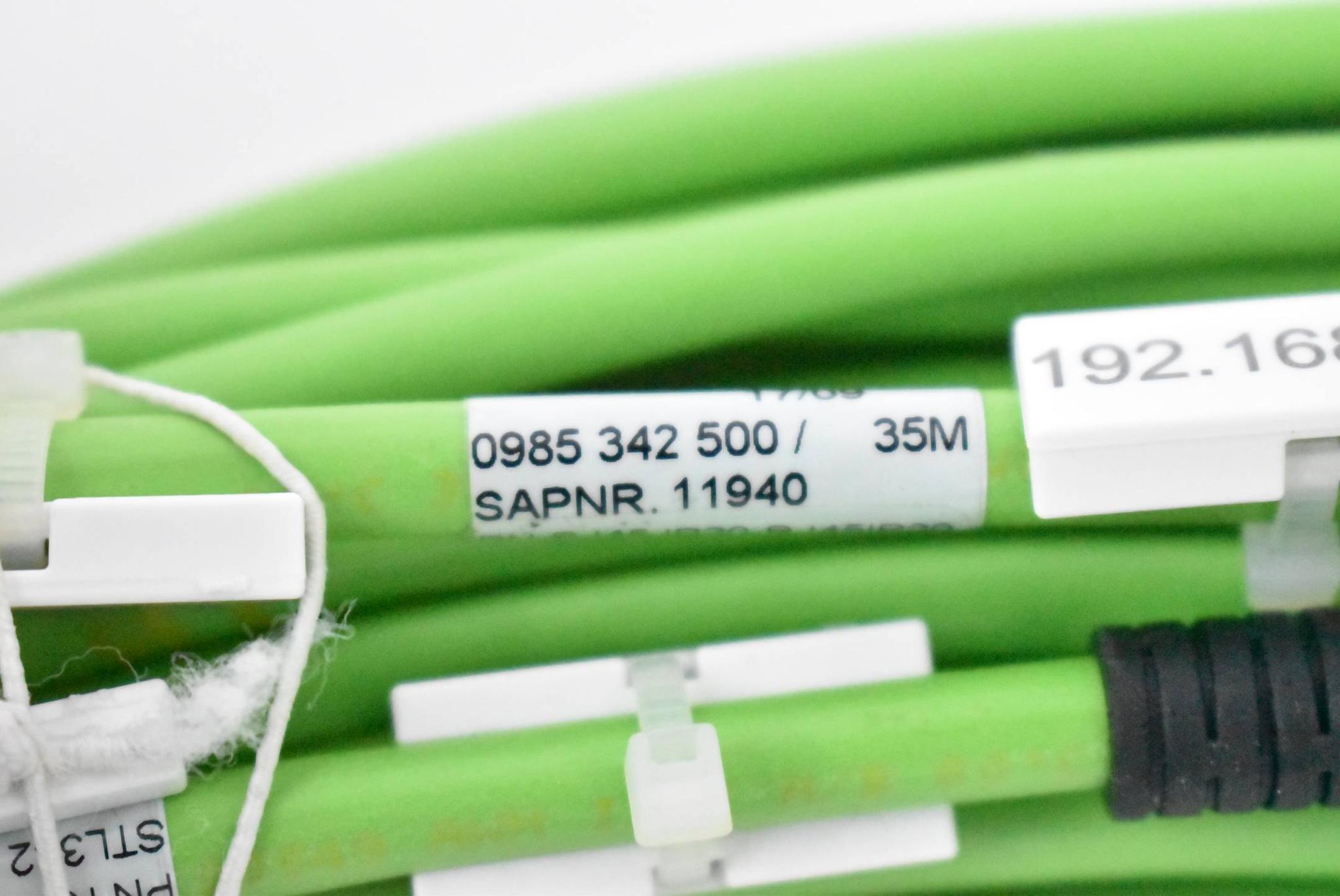 Produktfoto 1 von Lumberg Ethernet Kabel STL342 CAT5E PUR 0985 342 500 / 35Meter