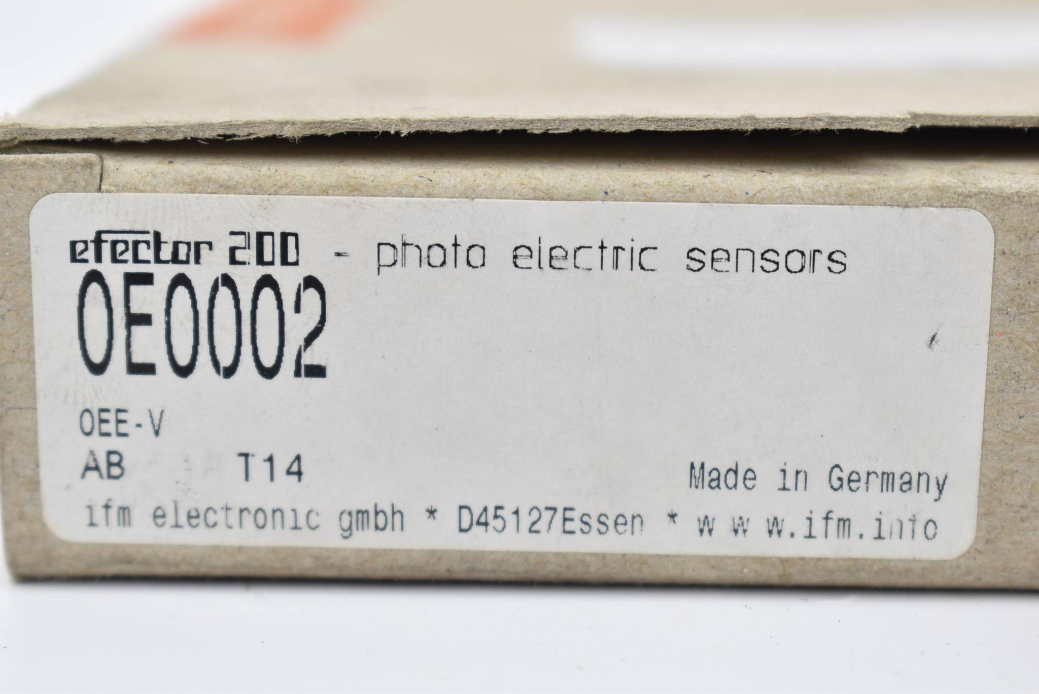 Produktfoto 1 von Ifm Photo electric Sensors 0E0002 ( OE0002 ) OEE-V