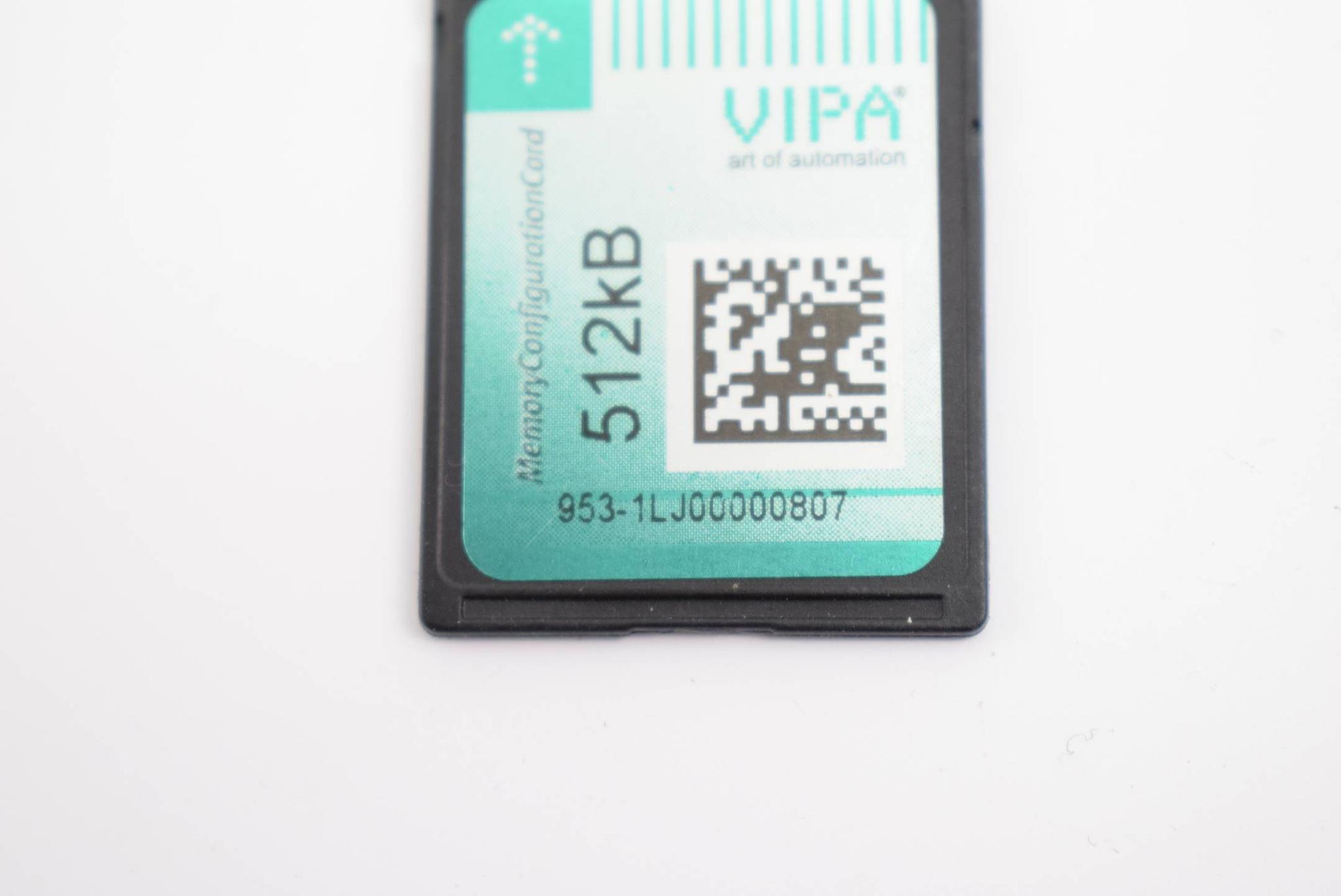 Produktfoto 2 von Vipa Memory Configuration Card 512 kB 953-1LJ00000807