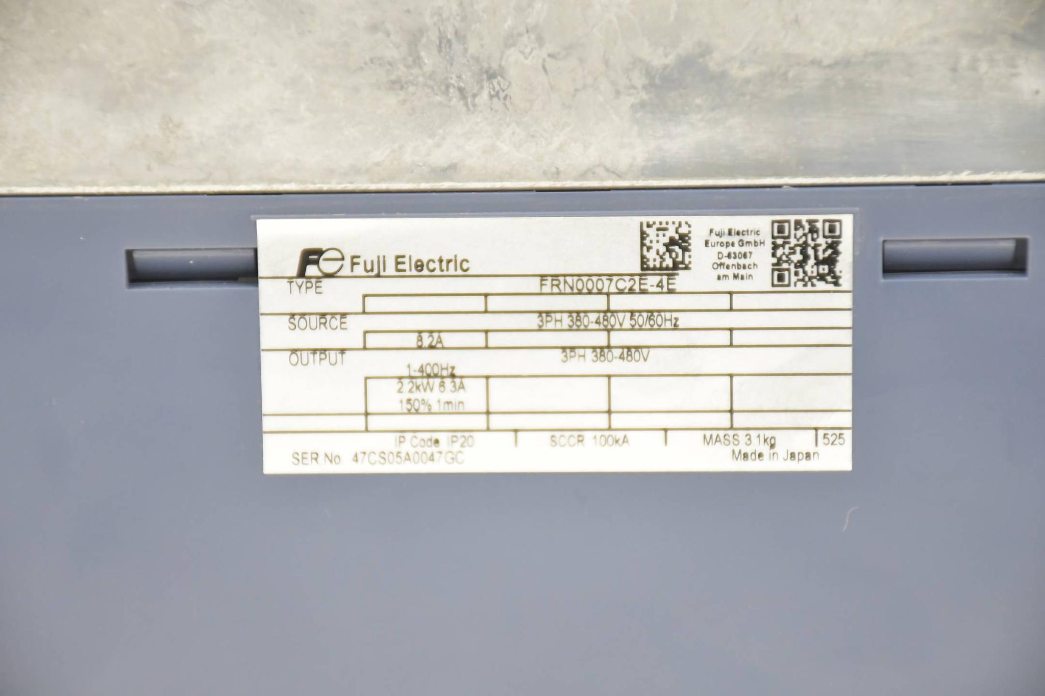 Produktfoto 2 von Fuji Electric Inverter Frenic-Mini FRN0007C2E-4E