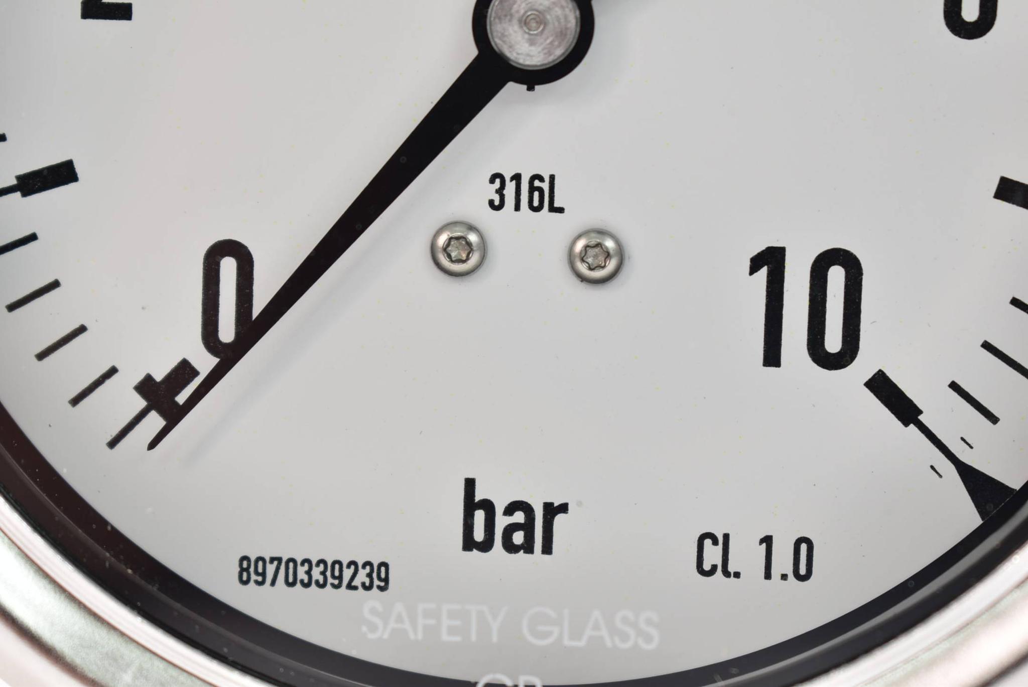 Produktfoto 2 von KHS Barometer 316L 10bar 8970339239 Cl. 1.0