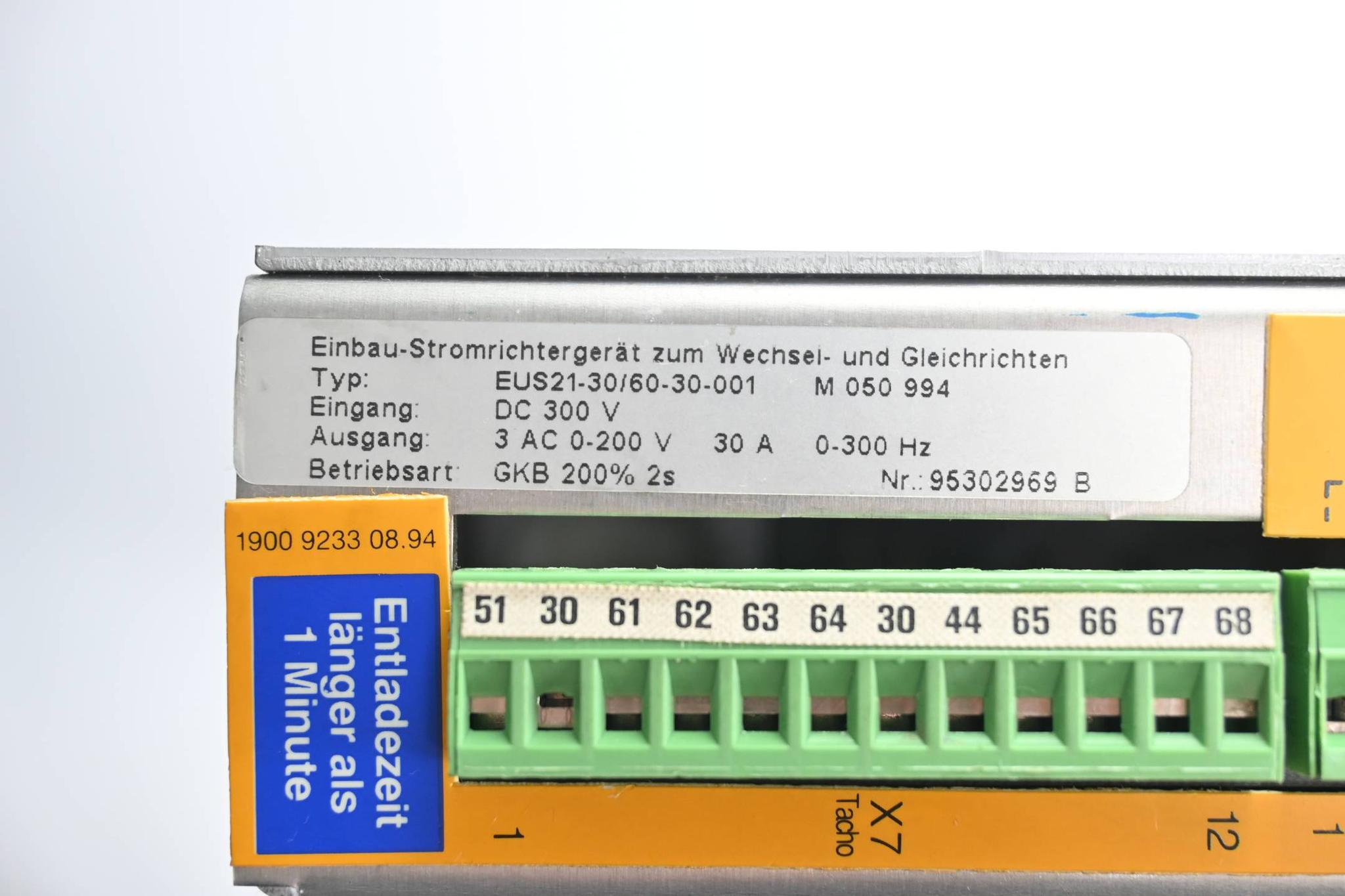 Produktfoto 3 von Baumüller Elbtronik Einbau-Stromrichtergerät EUS21-30/60-30-001