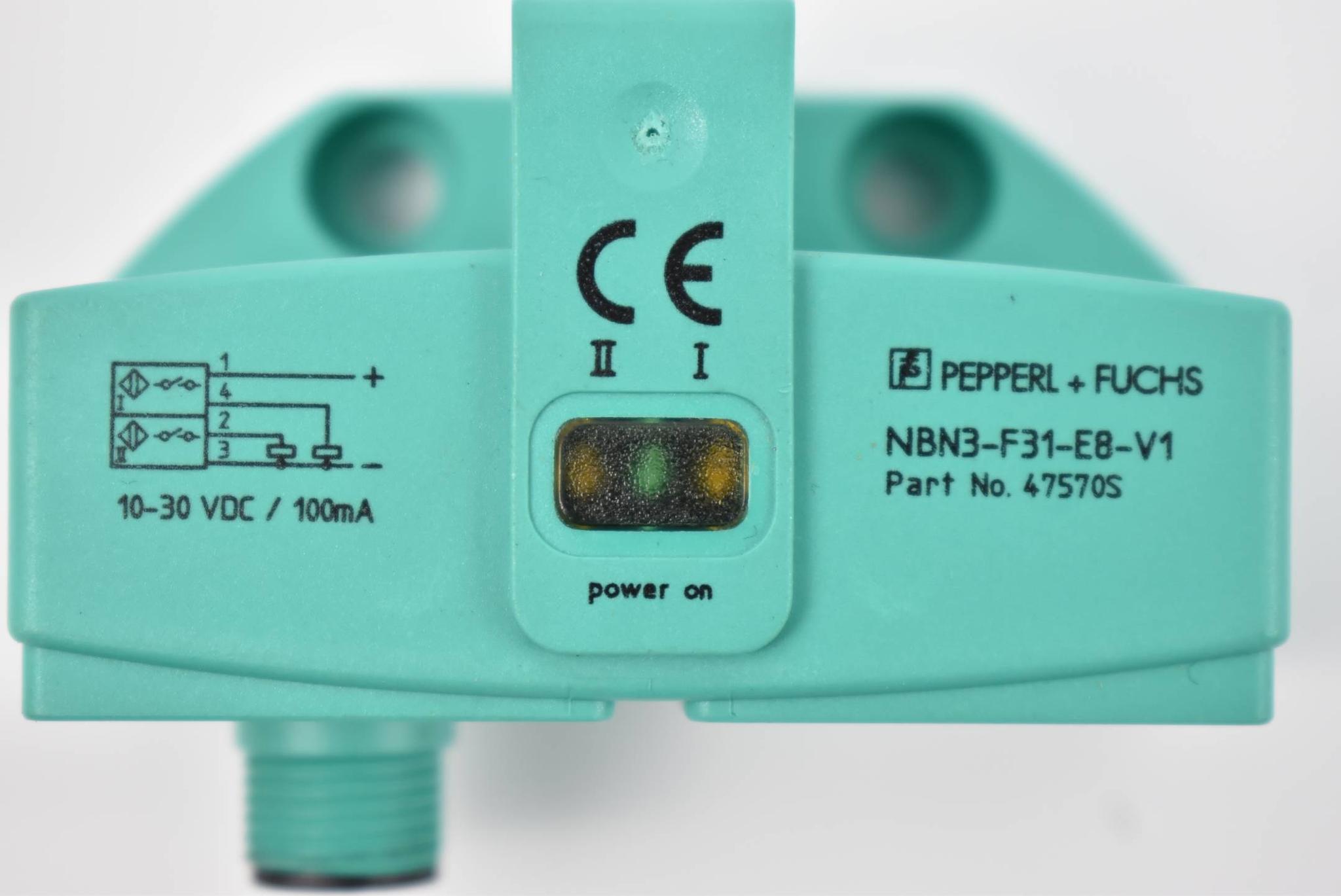 Produktfoto 3 von Pepperl+Fuchs induktiver Sensor NBN3-F31-E8-V1 ( 47570S ) 10-30VDc 100mA