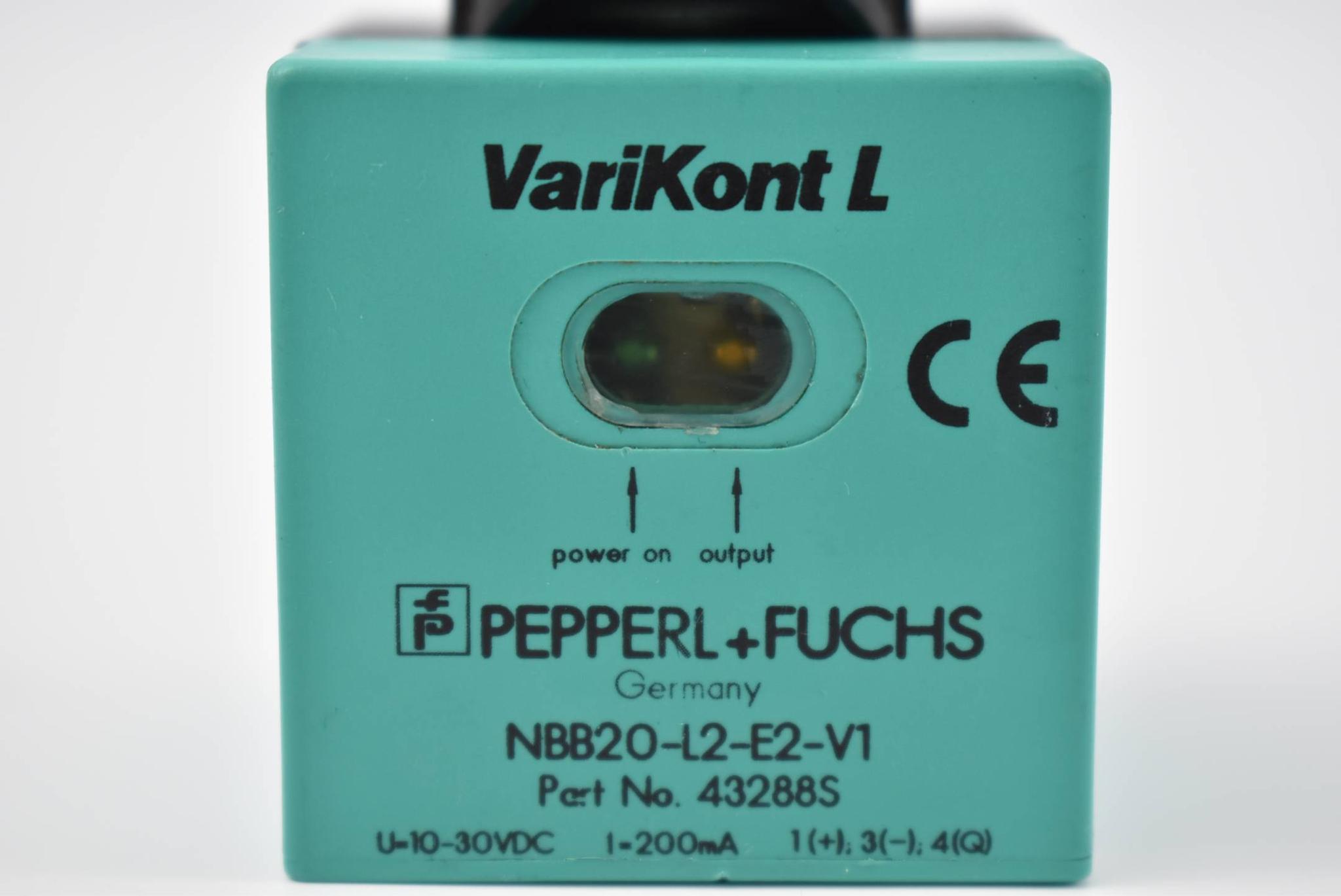 Produktfoto 2 von Pepperl+Fuchs induktiver Sensor NBB20-L2-E2-V1 ( 43288S ) 10-30VDC 200mA