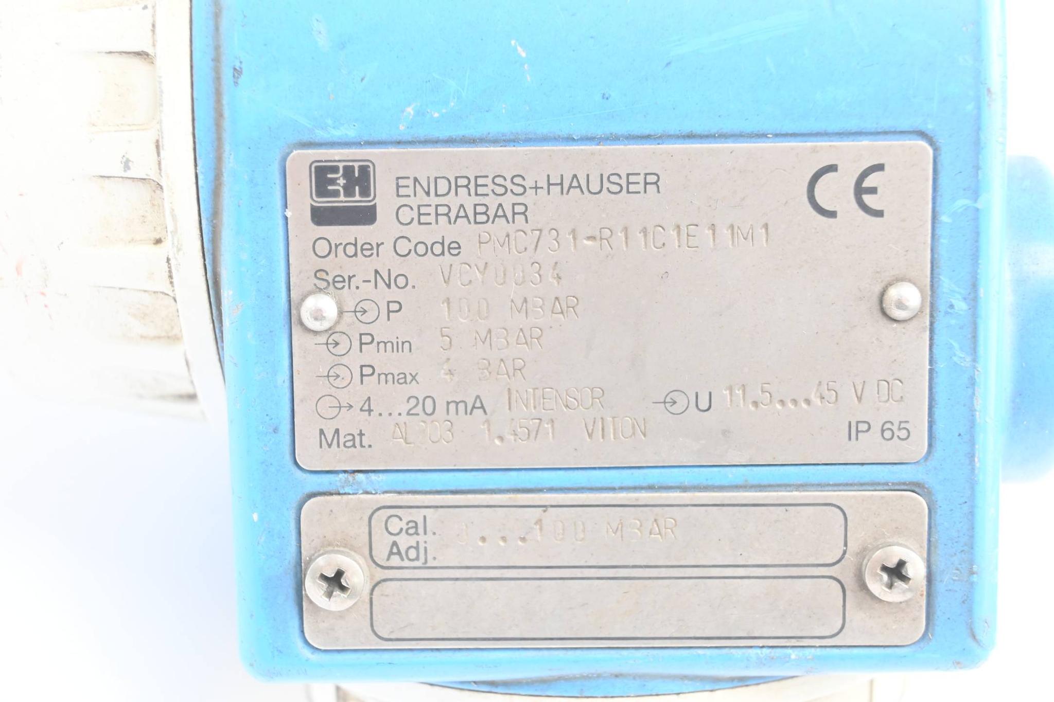 Produktfoto 2 von Endress + Hauser Drucktransmitter PMC731-R11C1E11M1