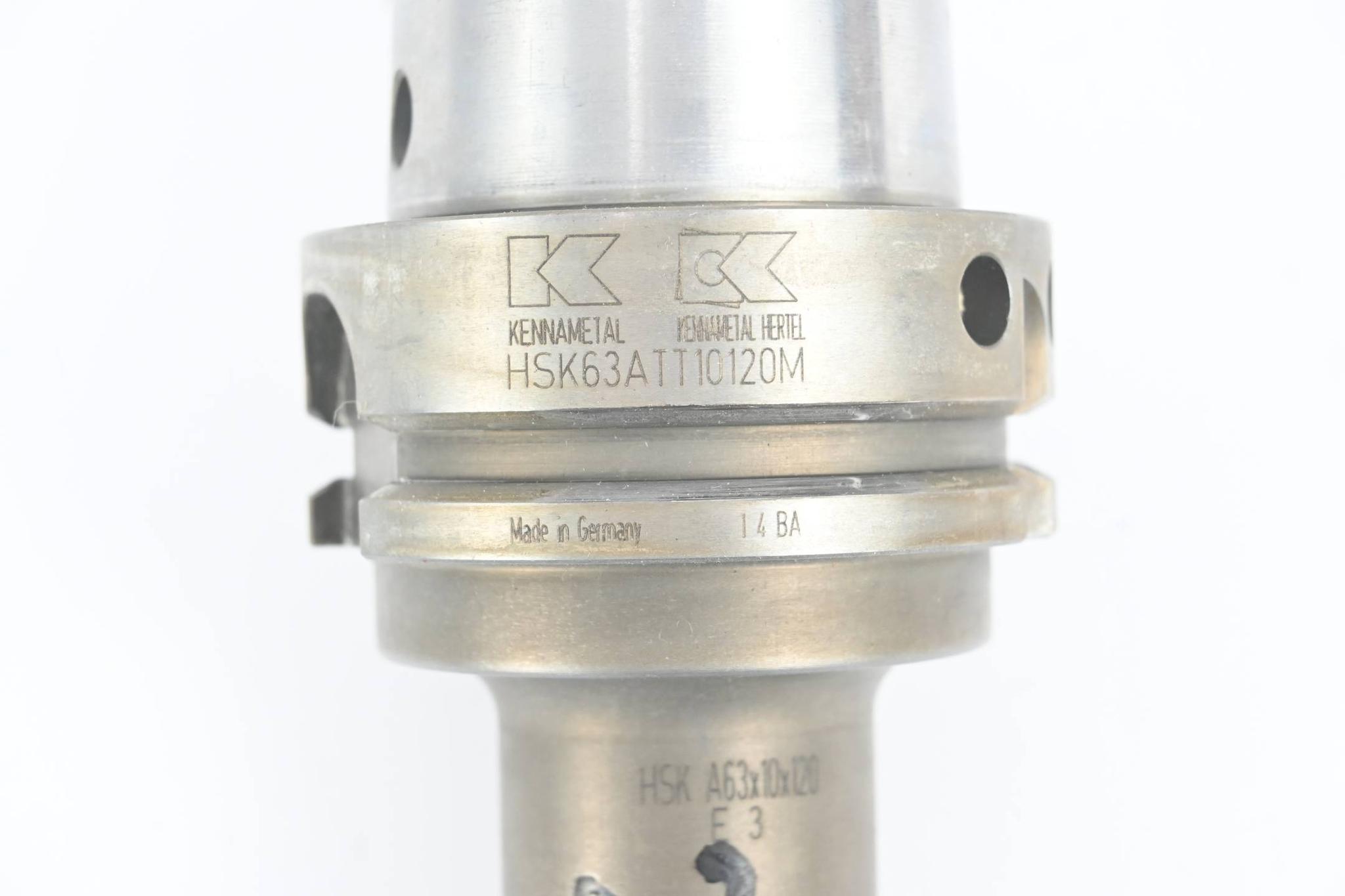 Produktfoto 2 von Kennametal HSK63ATT10120M inkl. Bohrer