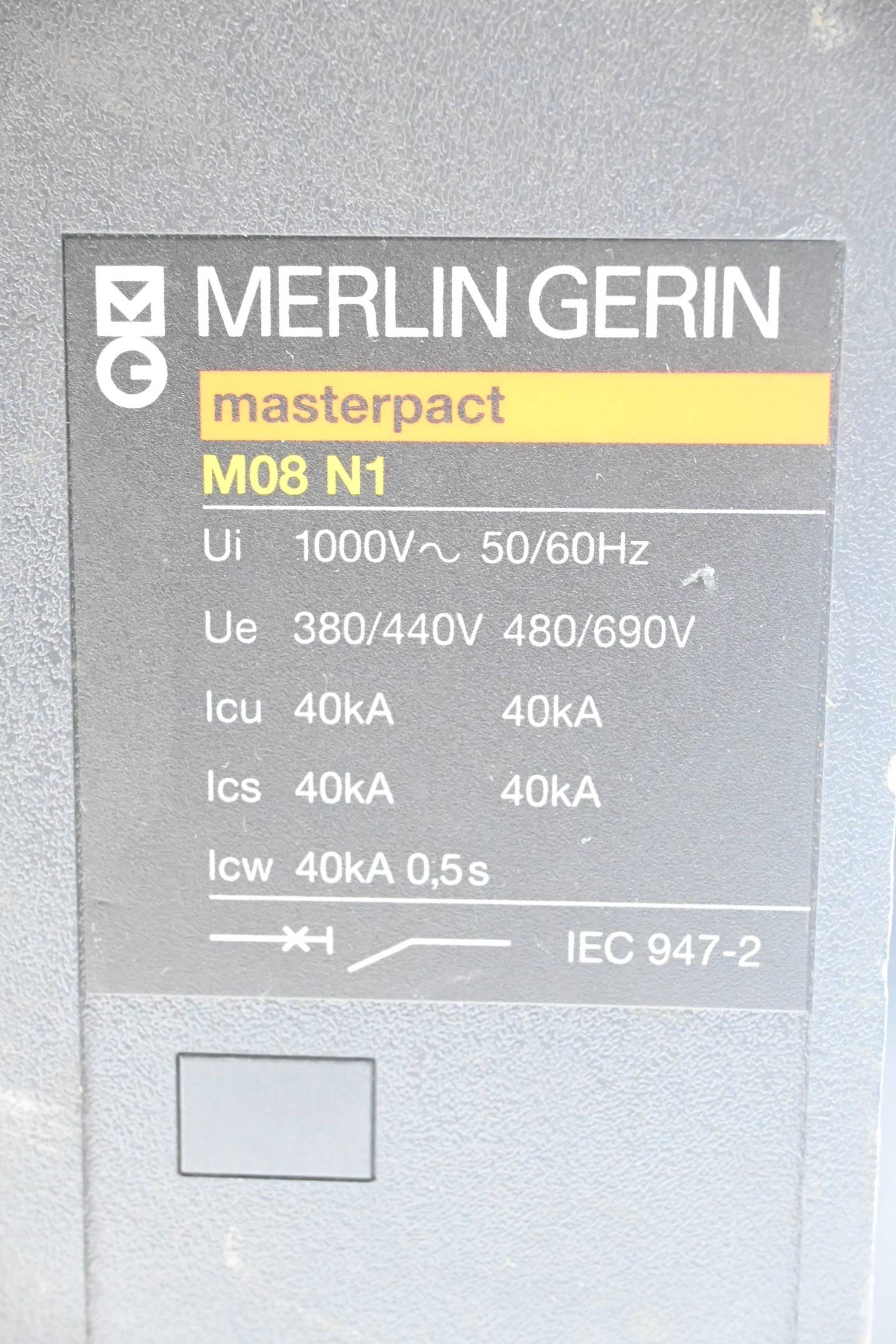 Produktfoto 1 von Merlin Gerin Leistungsschalter masterpact M08 N1 ( M08N1 )