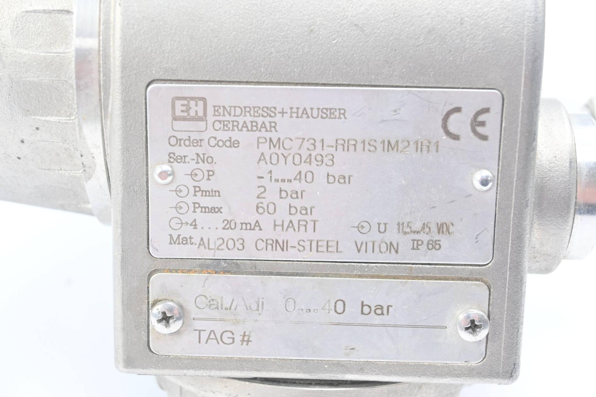 Produktfoto 2 von Endress + Hauser Cerabar Digitaler Druckmessumformer PMC731-RR1S1M21R1