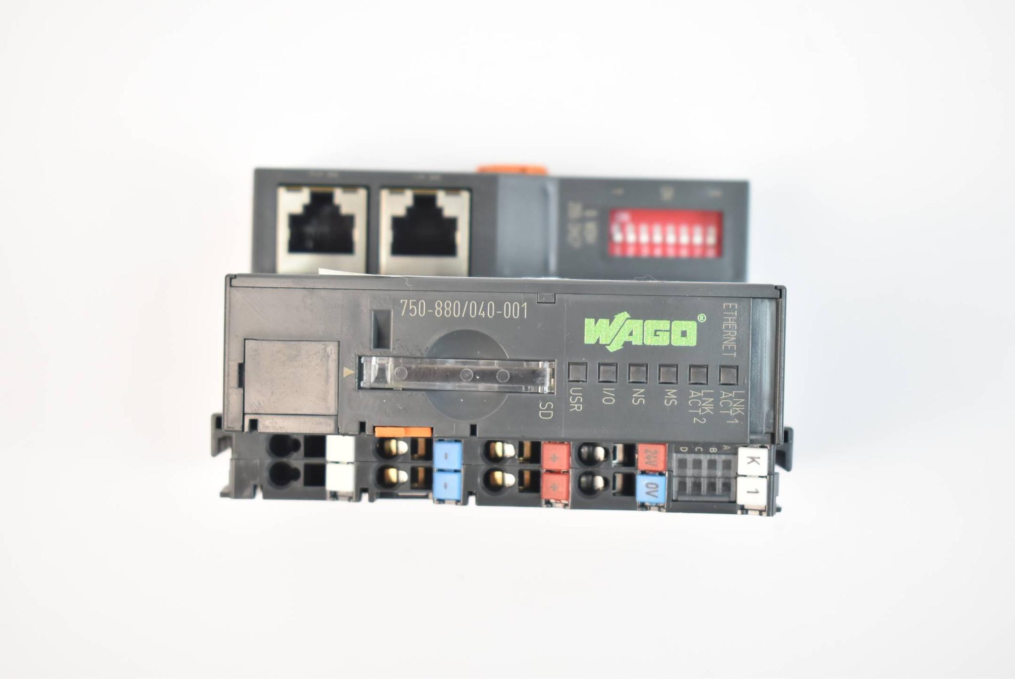 Produktfoto 1 von 'Wago Controller Ethernet 3. Generation SD Card Slot 750-880/040-001