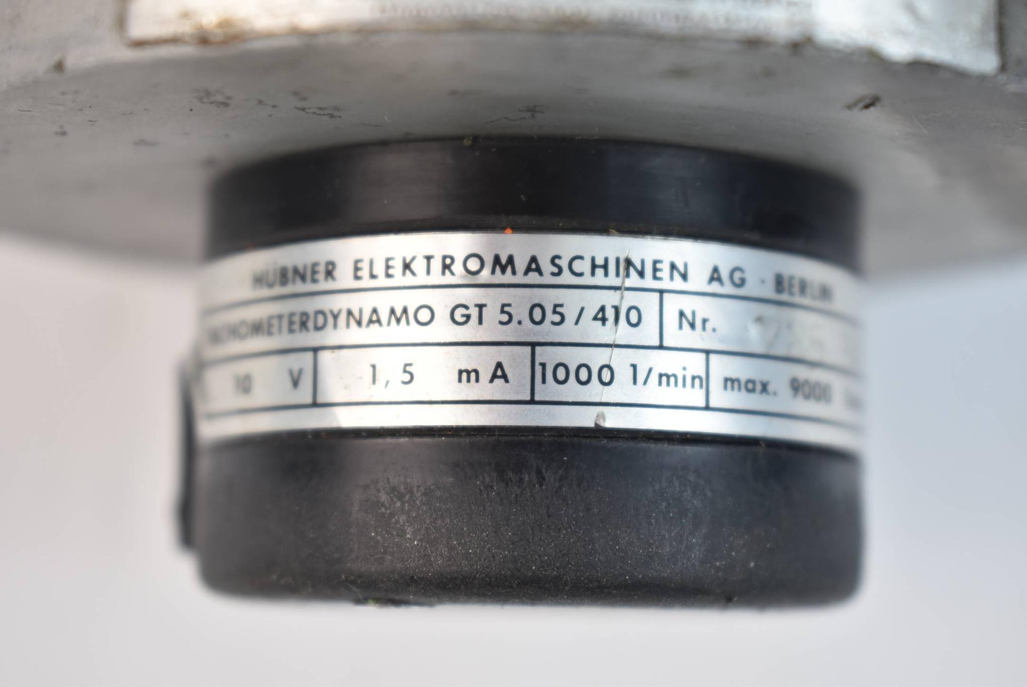 Produktfoto 4 von Hübner Elektromotor GKM 1224 ( 200W 3000r/min. ) + RH-25-SP + GT 5.05/410