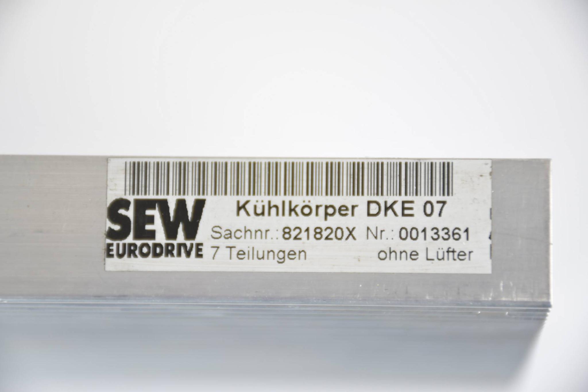 Produktfoto 1 von SEW Eurodrive Kühlkörper DKE 07 ( 821820X )