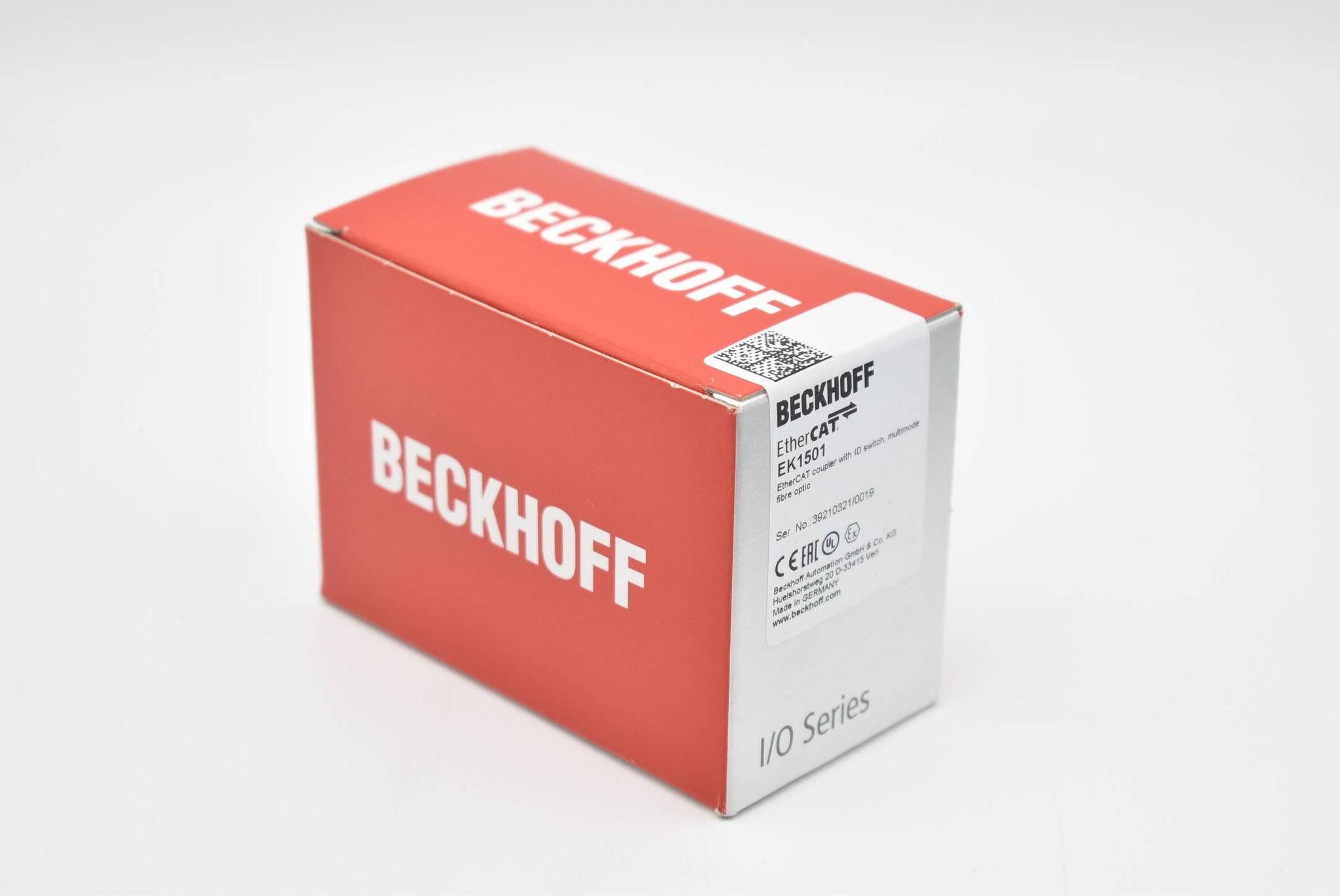 Produktfoto 1 von Beckhoff EtherCAT Coupler EK 1501 ( EK1501 )