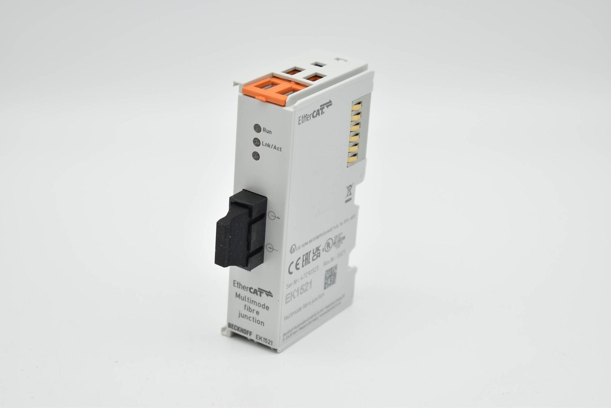 Produktfoto 1 von Beckhoff 1-Port-EtherCAT-LWL-Abzweig EK1521 ( EK 1521 )