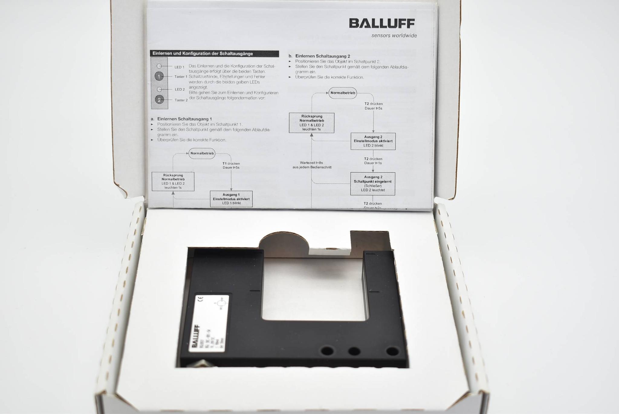 Produktfoto 1 von Baluff Optoelektronischer Sensor BGL 50C-001-S4 ( BGL0037 )