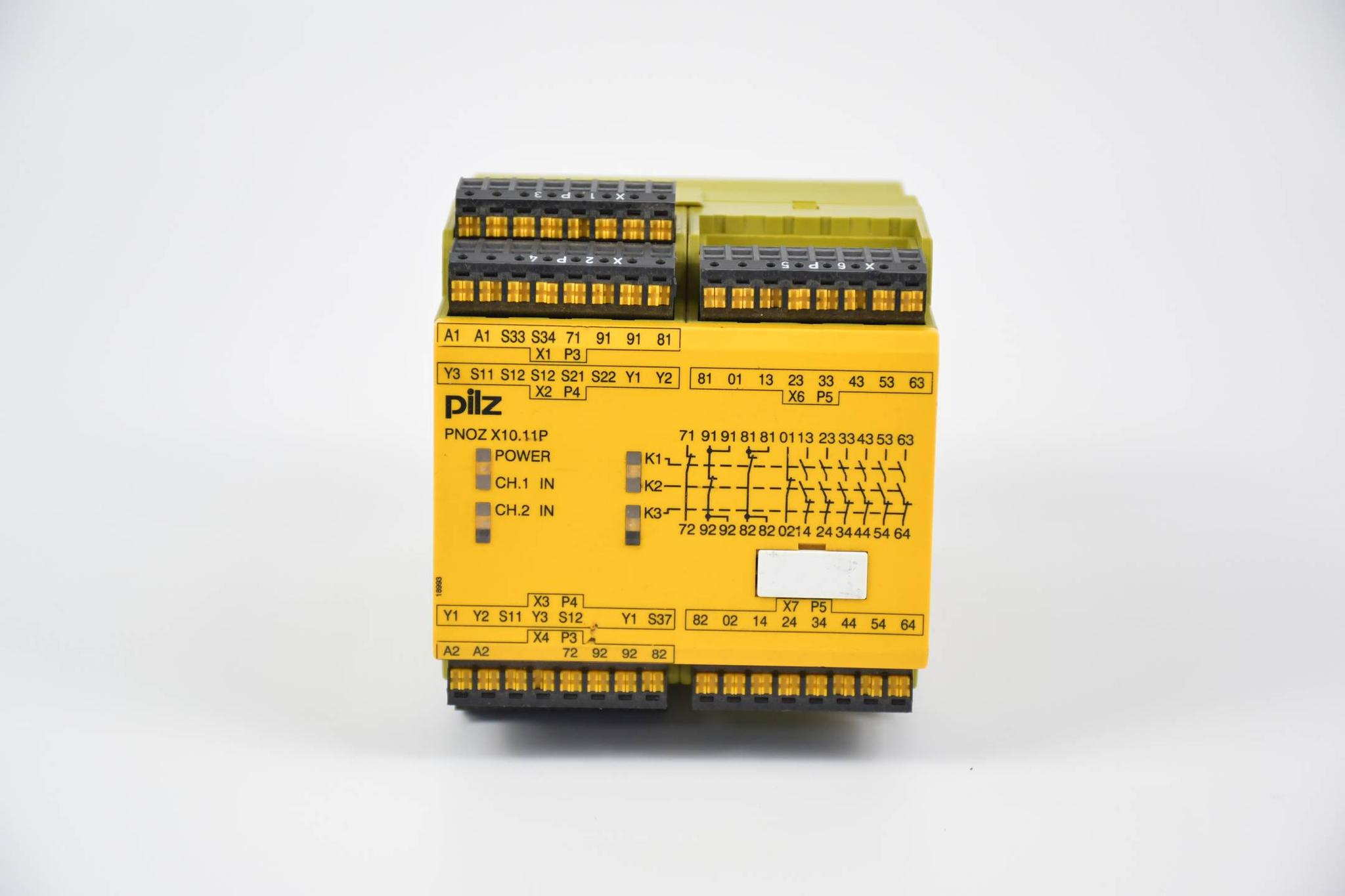 Produktfoto 3 von Pilz Sicherheitsschaltgerät PNOZ X10.11P C 24VDC 6n/o 4n/c 6LED ( 787750 )