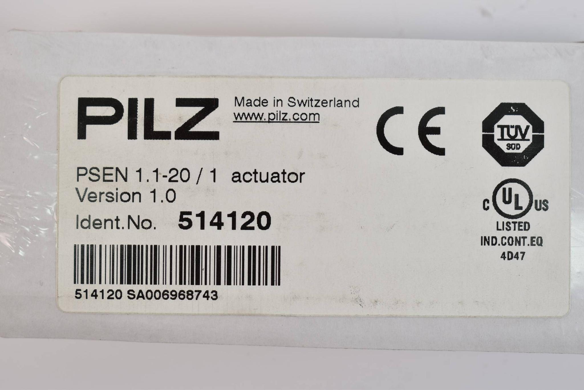 Produktfoto 1 von Pilz PSEN 1.1-20/8mm/ 1 switch Version 1.1 ( 514120 )