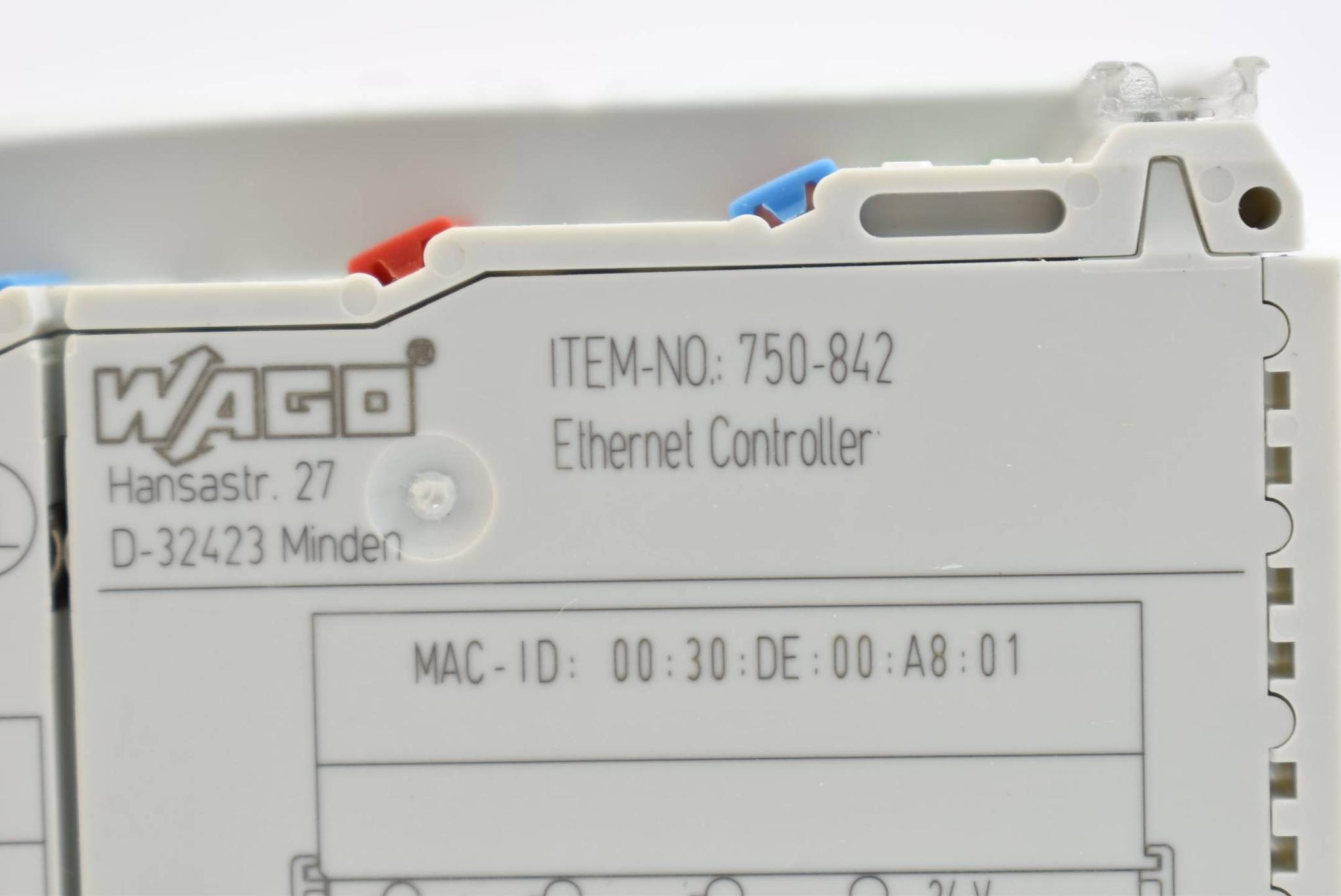 Produktfoto 2 von Wago Controller Ethernet 1. Generation 750-842