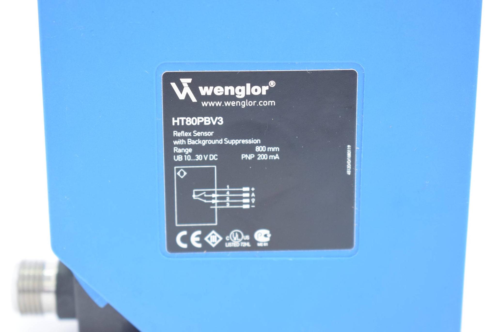 Produktfoto 2 von Wenglor Reflextaster HT80PBV3