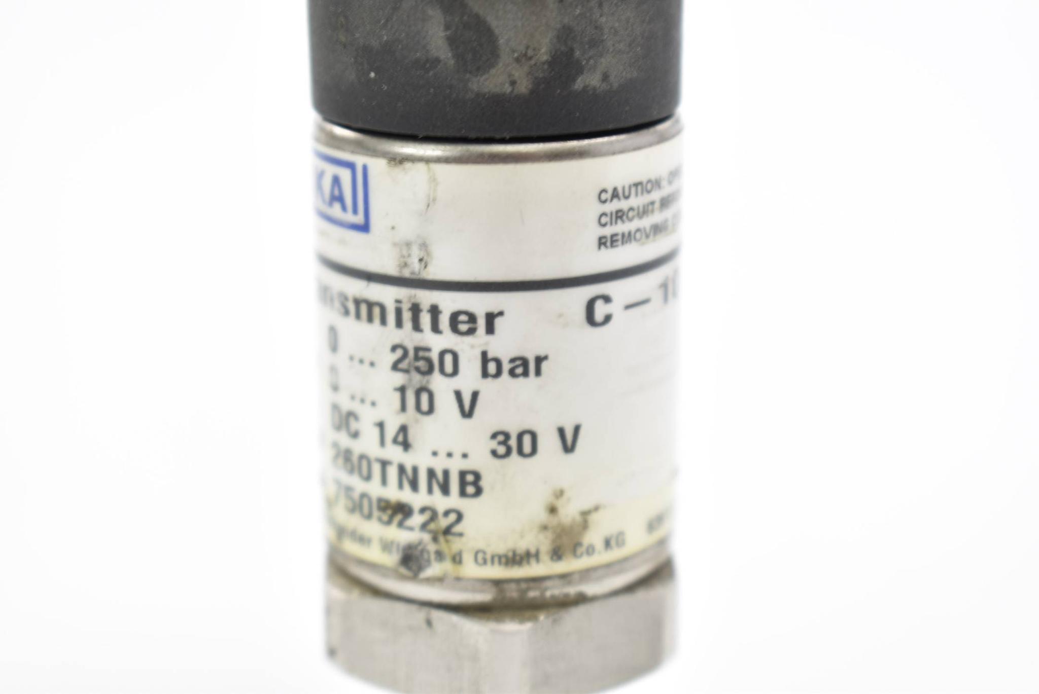 Produktfoto 3 von Wika Drucksensor Transmitter C-10 ( 7505222 )