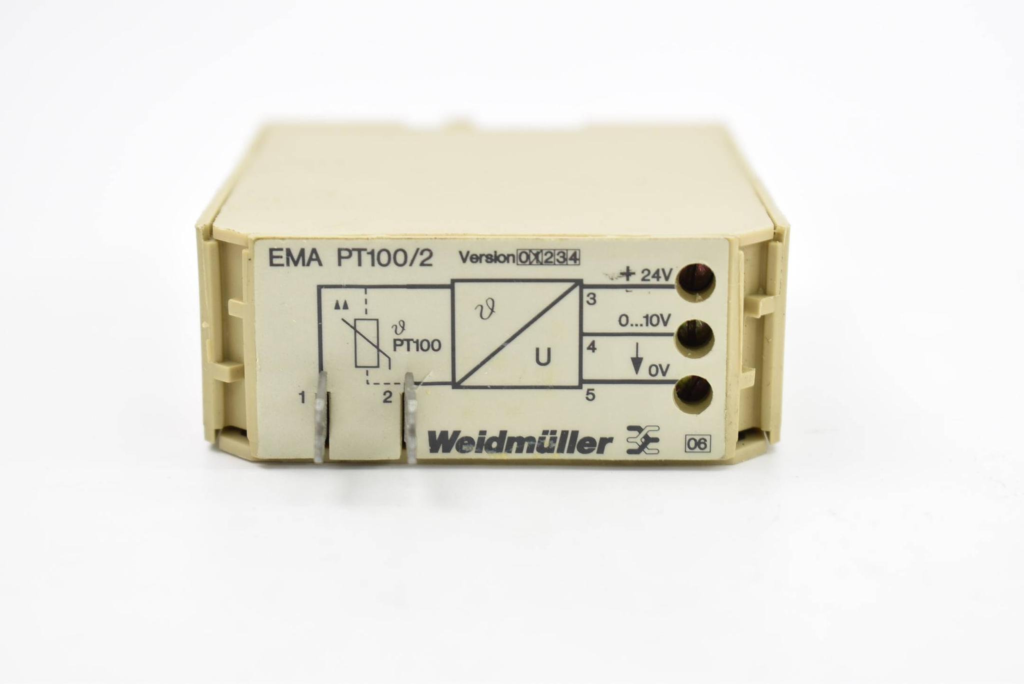 Weidmüller EMA PT100/2 Signalumwandler 1171760000