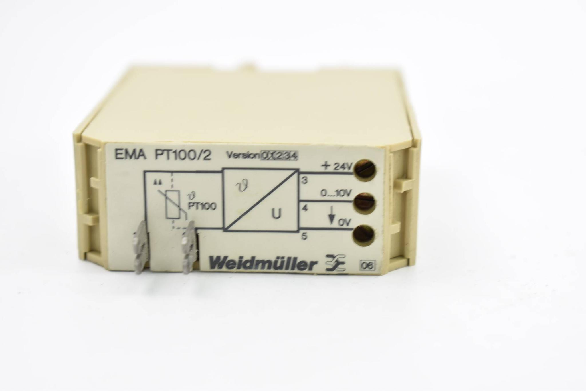 Produktfoto 1 von Weidmüller EMA EG3 PT100/2 Signalumwandler 8006550000