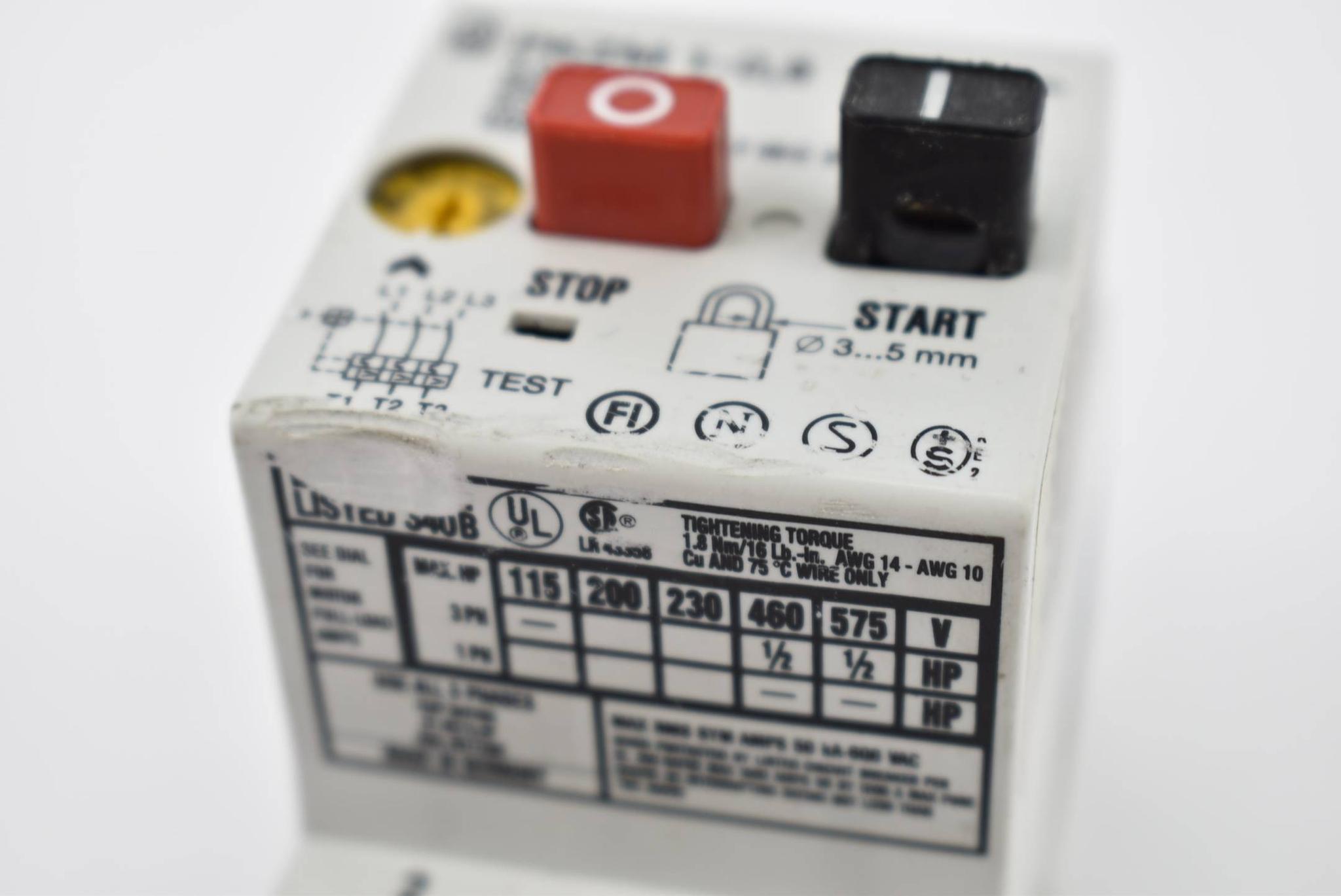 Produktfoto 1 von Moeller Motorschutzschalter 0,6A 660V AC3 PKZM 1-0,6