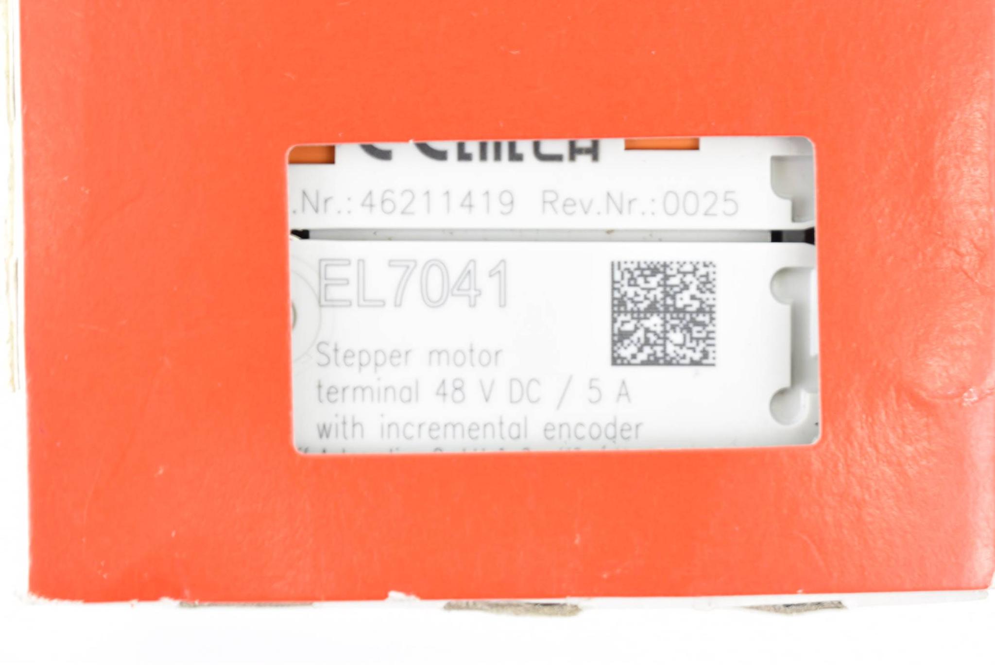 Produktfoto 1 von Beckhoff EtherCAT-Klemme 1-Kanal-Motion-Interface EL7041 ( EL 7041 )