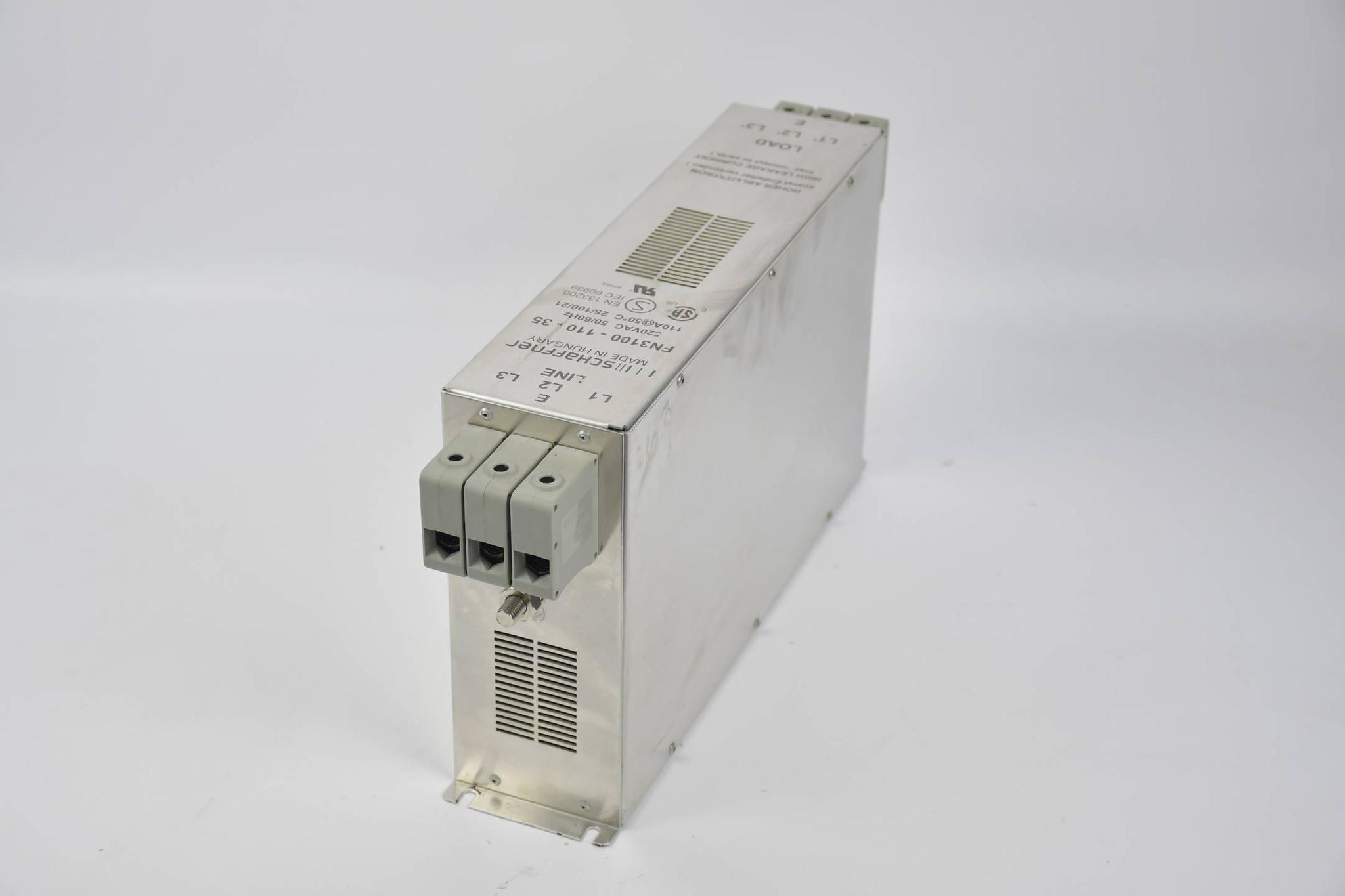 Produktfoto 2 von Schaffner Netzfilter FN3100-110-35 520VAC 50/60 Hz