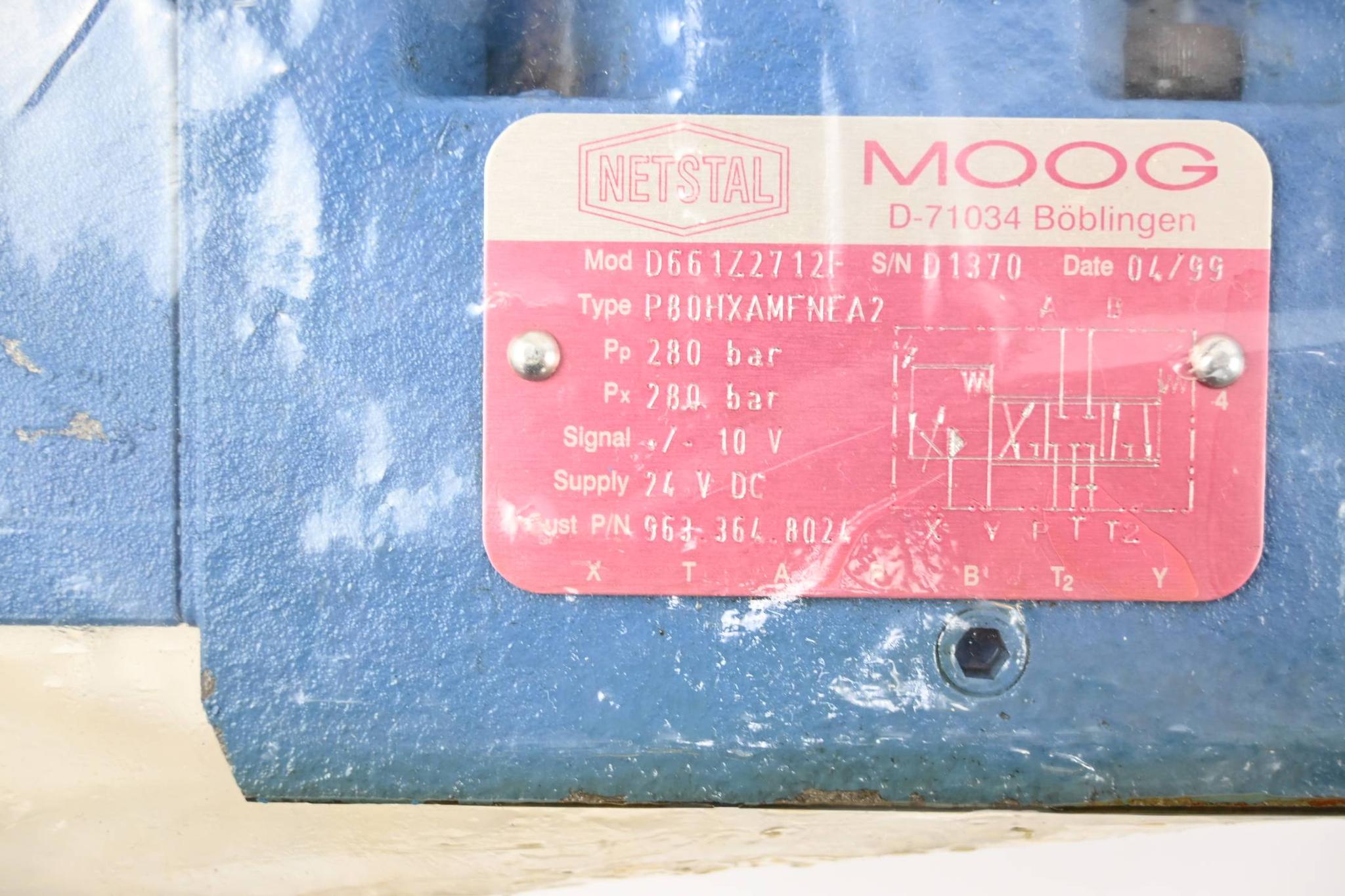 Produktfoto 2 von Nestal Moog Servo Jet D661Z2712F ( P80HXAMFNEA2 )