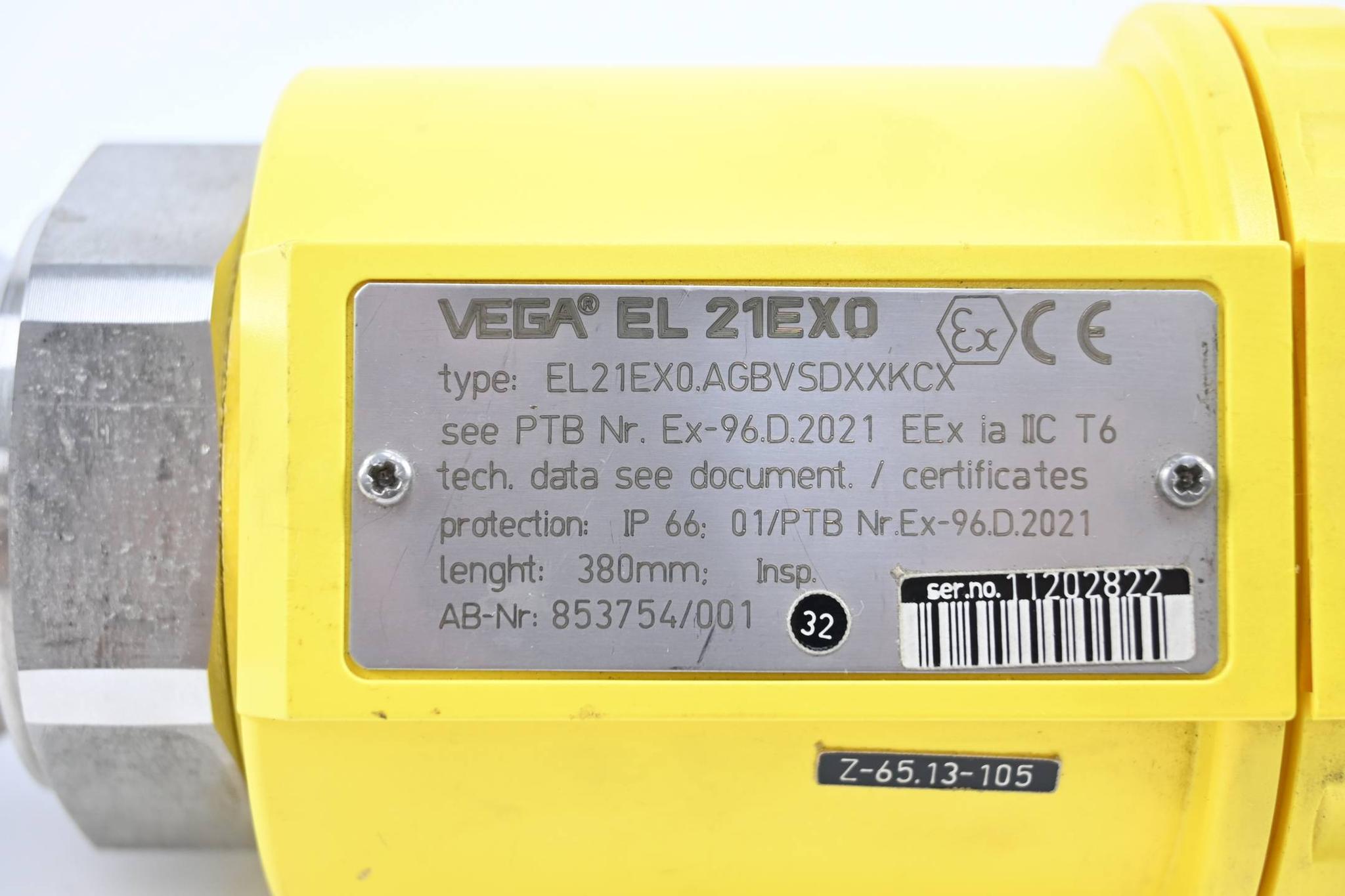 Produktfoto 2 von Vega Messsonde EL21 EL21EX0.AGBVSDXXKCX