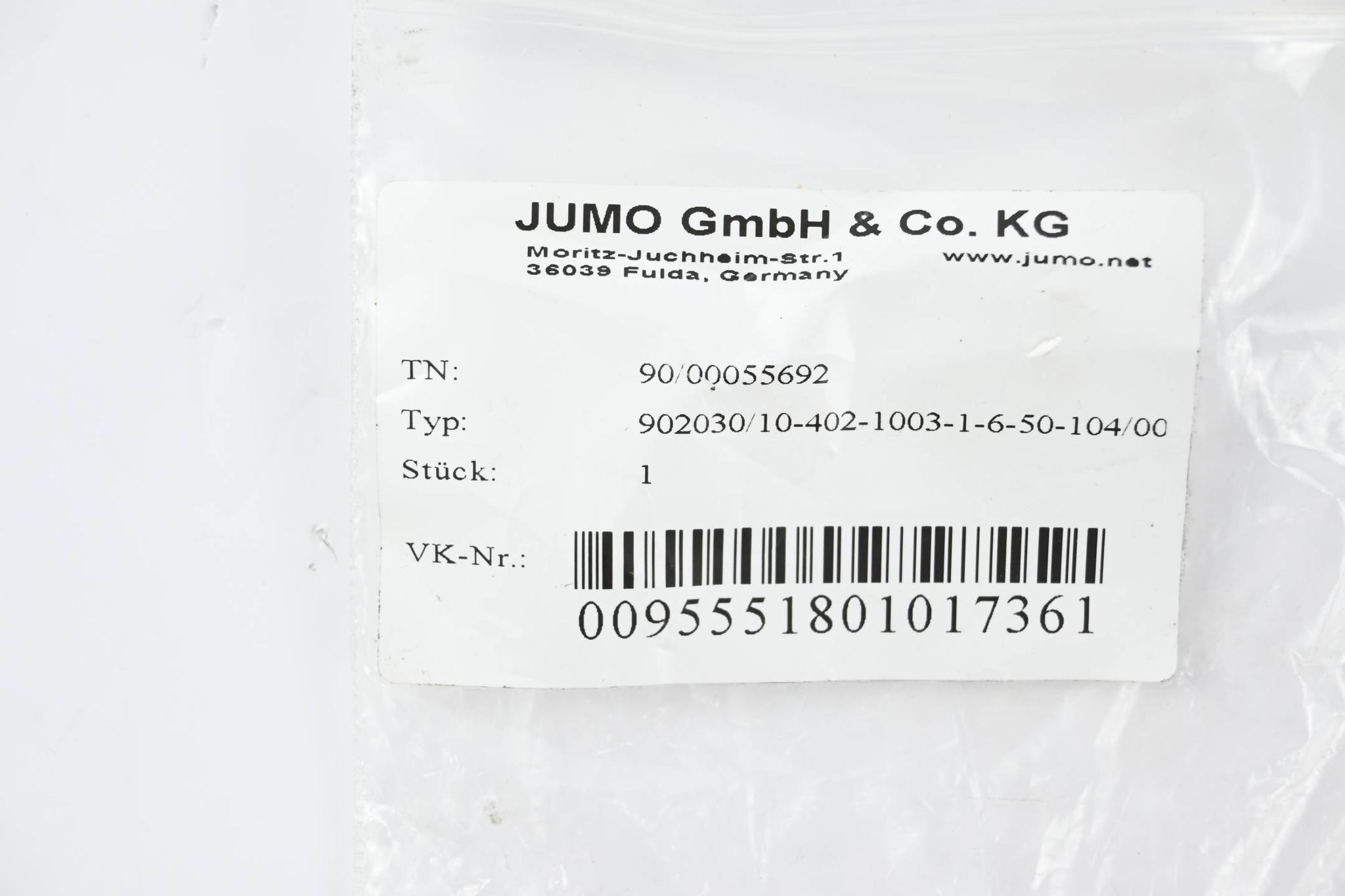 Produktfoto 3 von Jumo Widerstandsthermometer 902030/10-402-1003-1-6-50-104/00