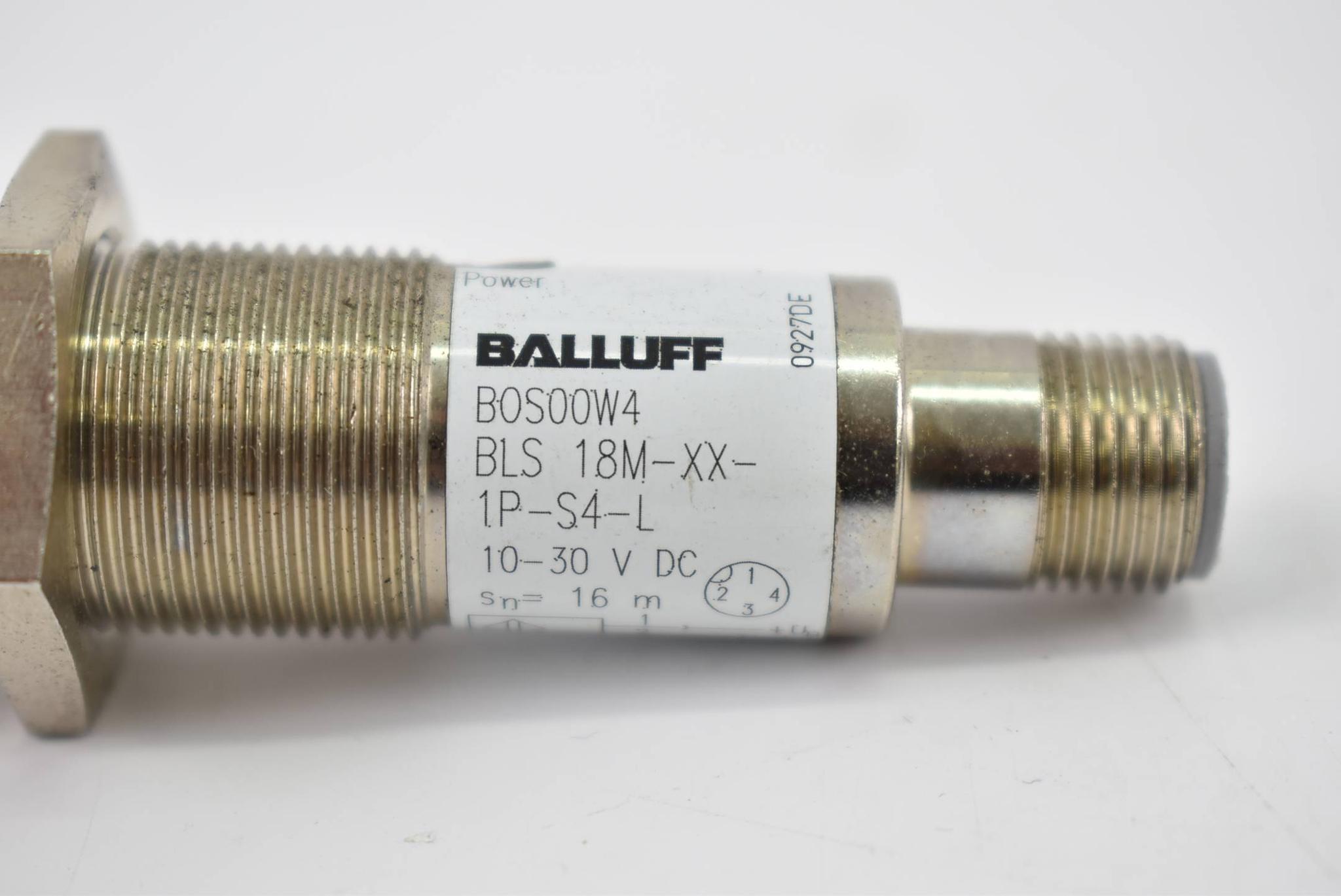 Produktfoto 2 von Balluff Sensor 10-30 VDC 16m BLS 18M-XX-1P-S4-L