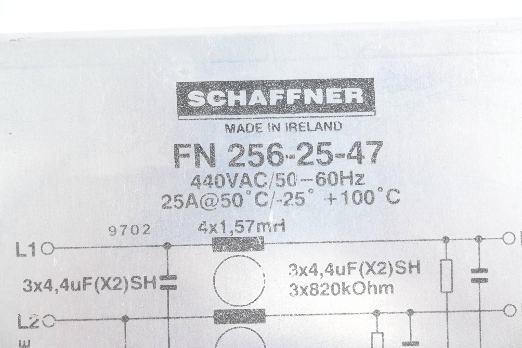 Produktfoto 2 von Schaffner Netzfilter FN256-25-47