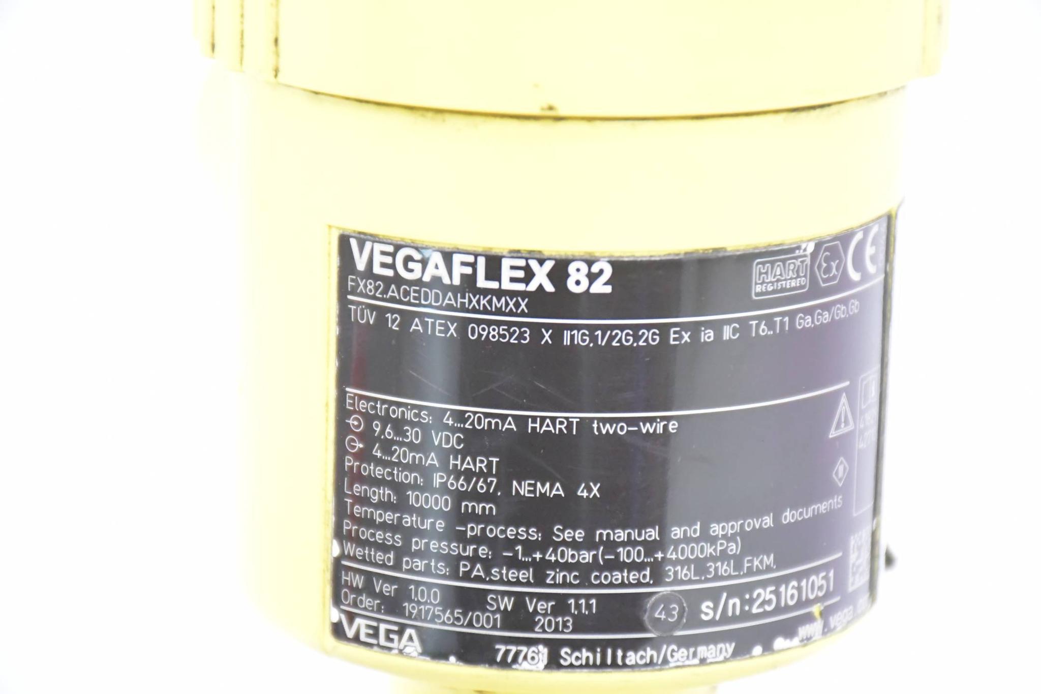 Produktfoto 2 von Vega Vegaflex 82 FX82.ACEDDAHXKMXX